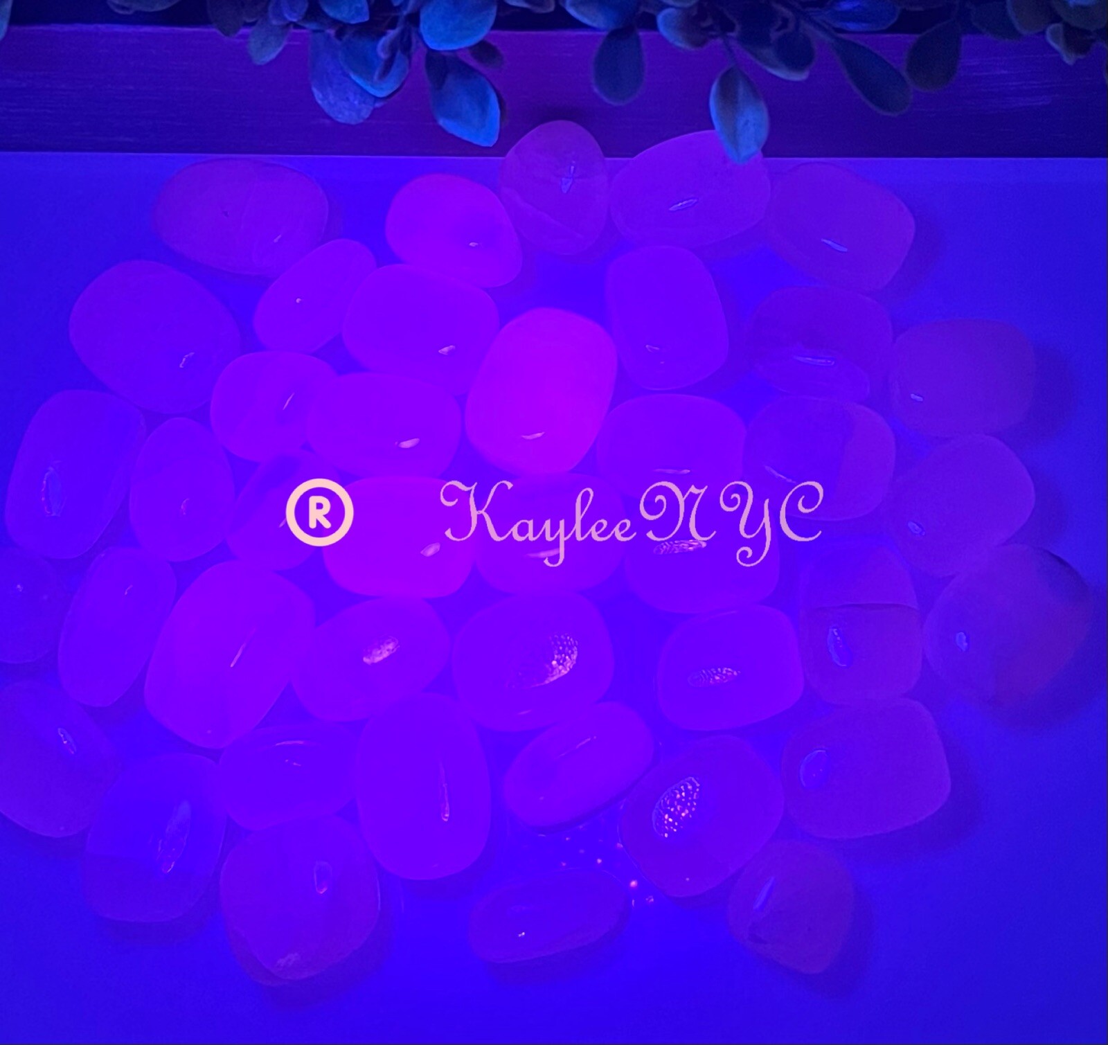 Wholesale Lot 2 Lbs Natural Mangano Calcite Tumble Healing Energy Nice Quality