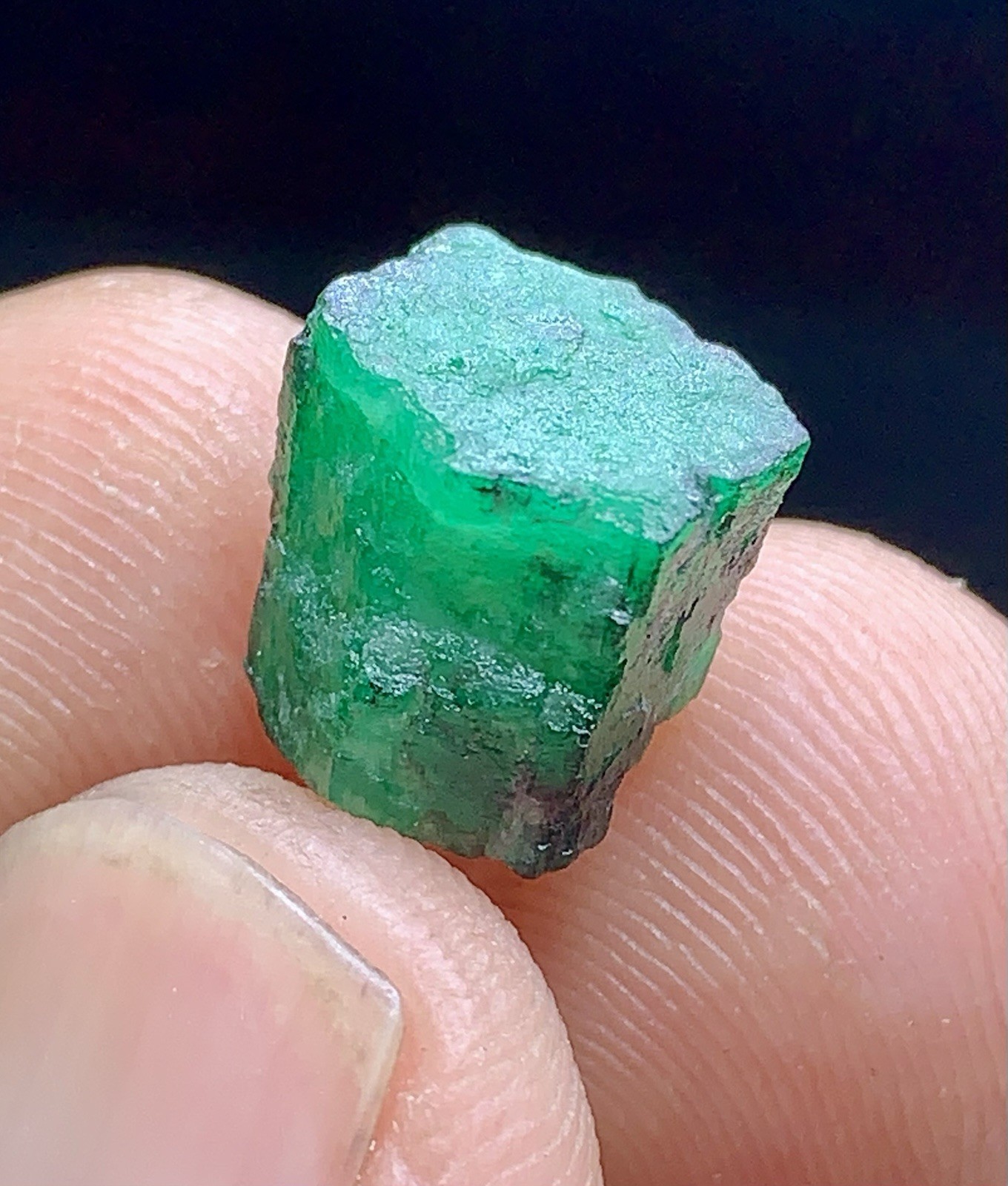 Emerald Terminated Crystal 95 Carats, Anniversary Gift, Love Birthday Gift, DIY