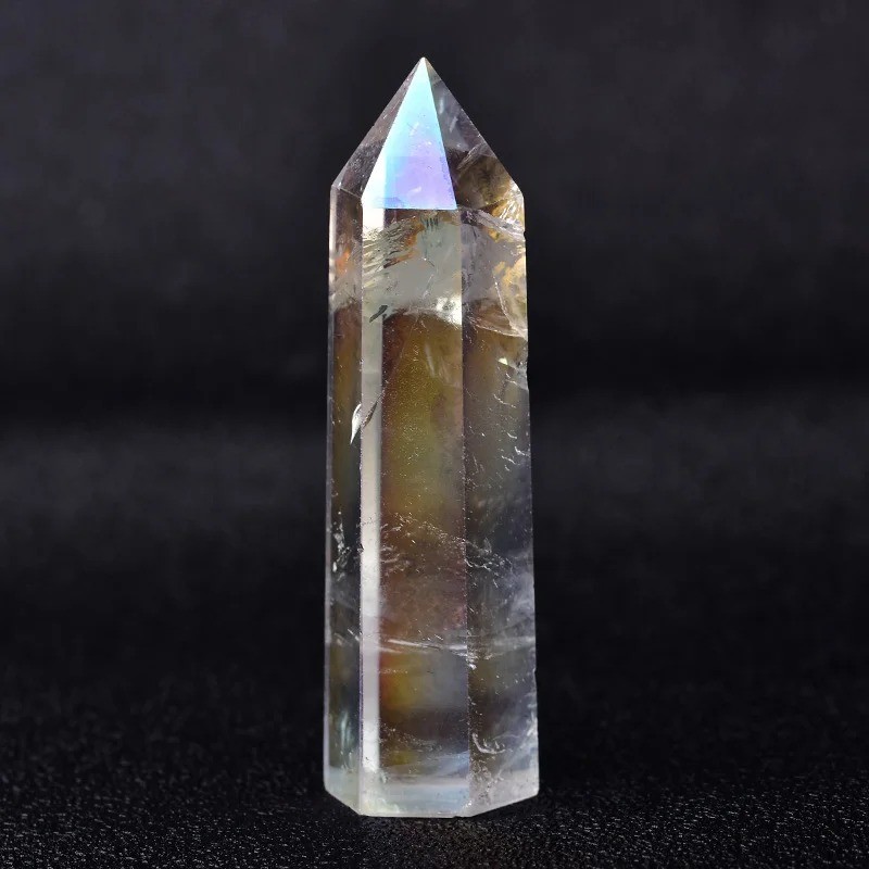 Natural Clear Quartz Tower Point Crystal White Crystal Obelisk Healing Crystal