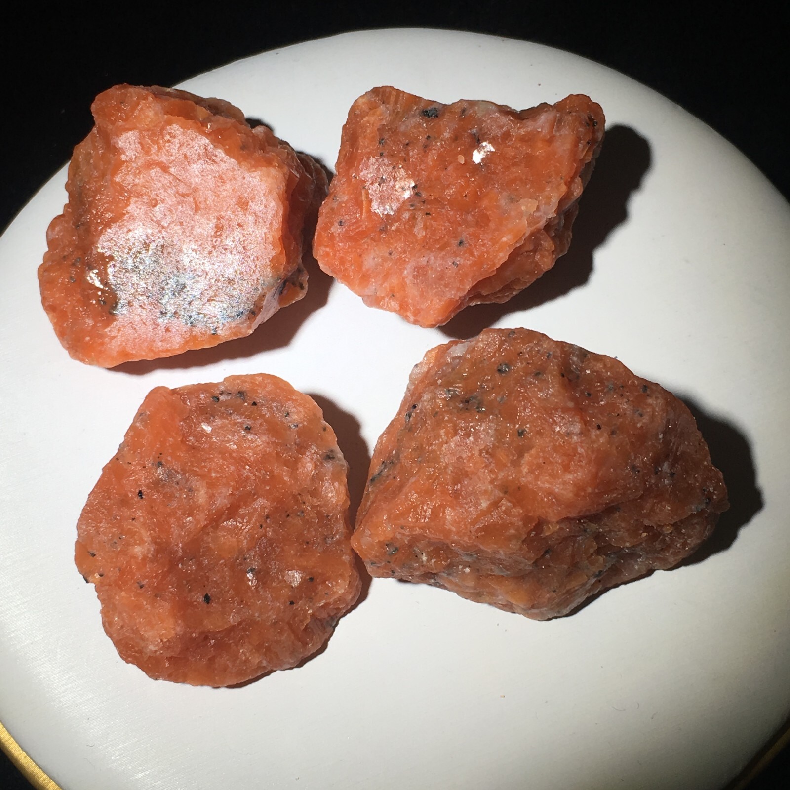 Natural Sunstone Crystal Quartz Irregular Raw Rough Mineral Reiki Healing Crafts