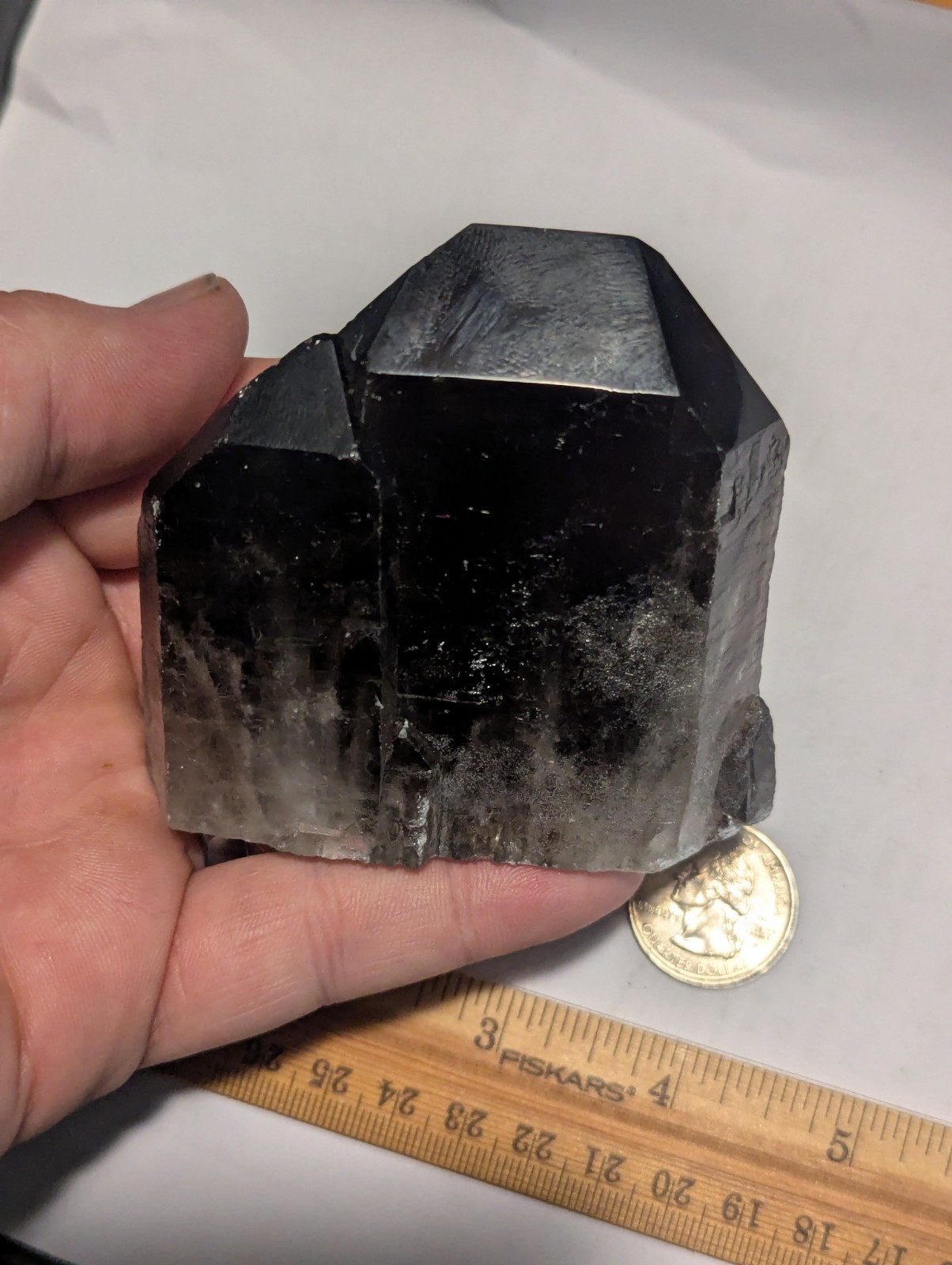 Big Smokey Quartz Crystal Large Generator Point Cluster