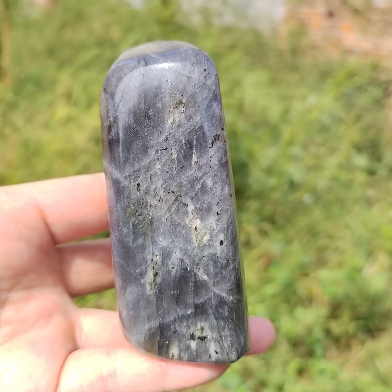 AAA+ Natural Labradorite Mineral Specimen Quartz Crystal Spectrolite Stone 280g