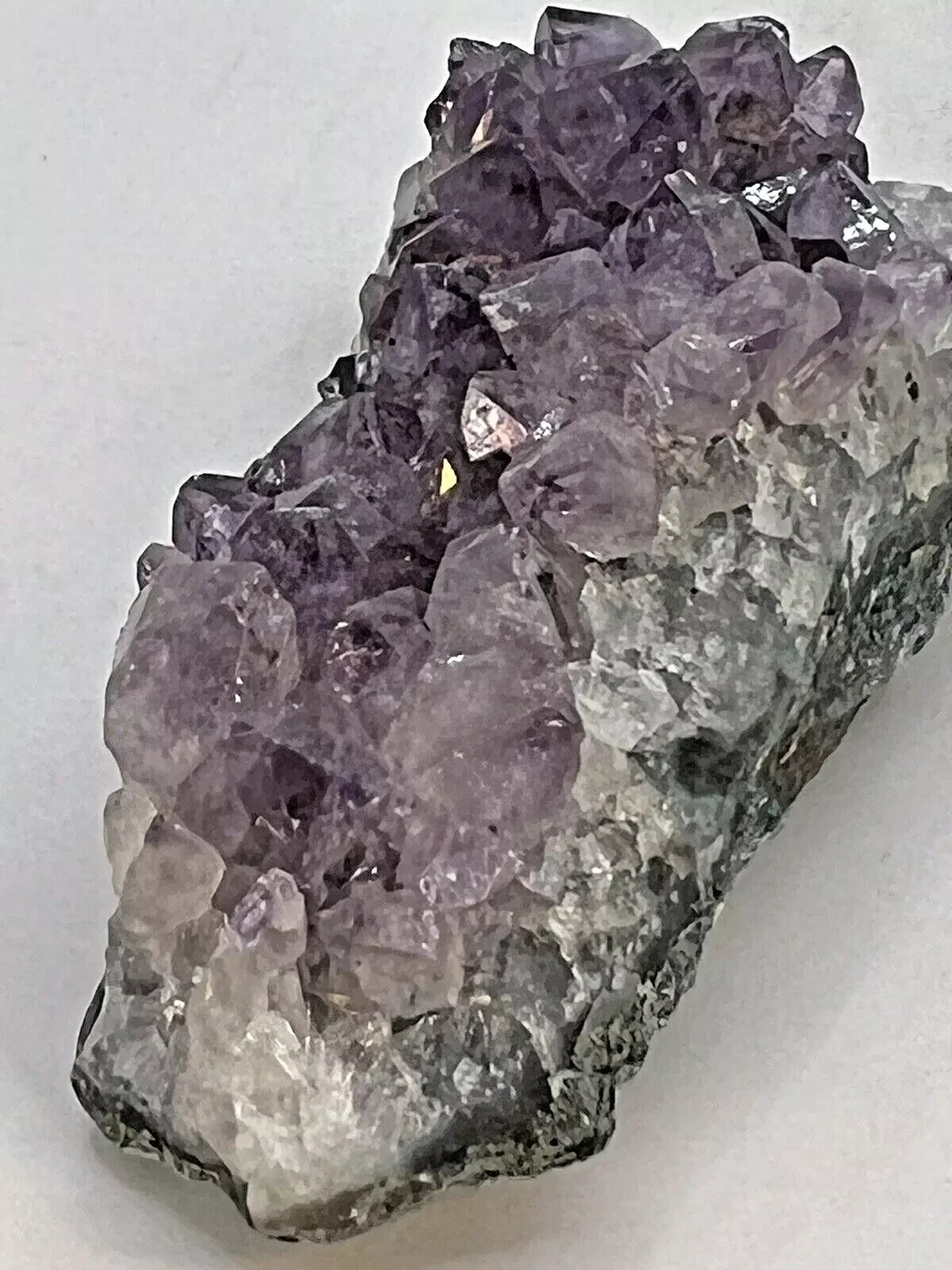 70g Natural Amethyst Quartz Crystal Cluster from Brazil