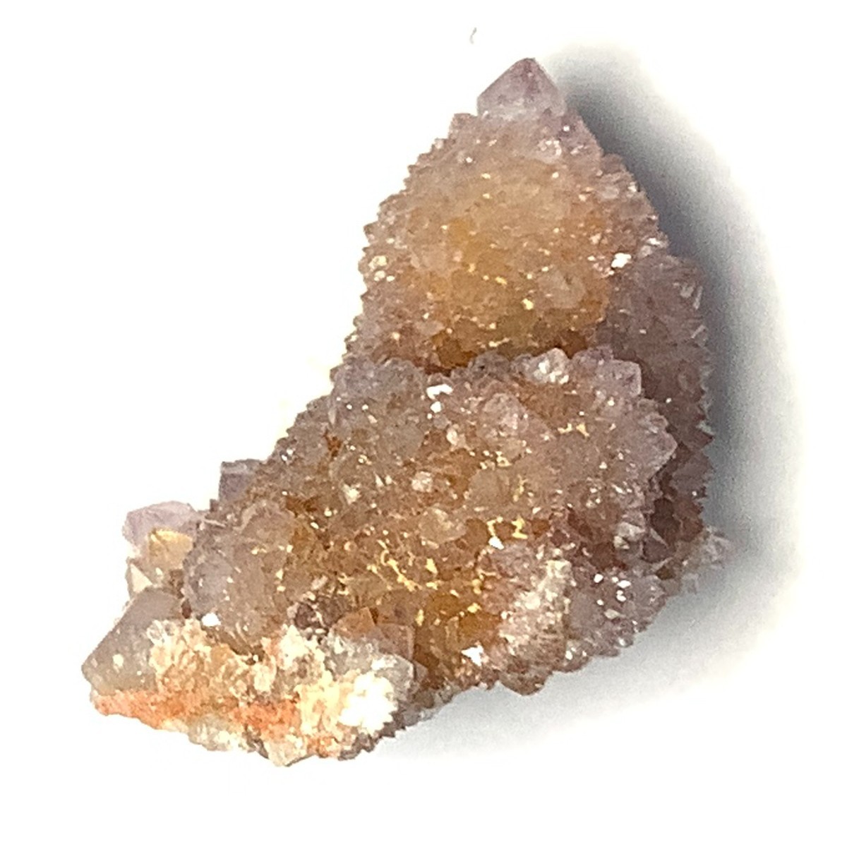 Citrine & Amethyst SPIRIT QUARTZ Cactus Crystal Small Jewelry size CC4911