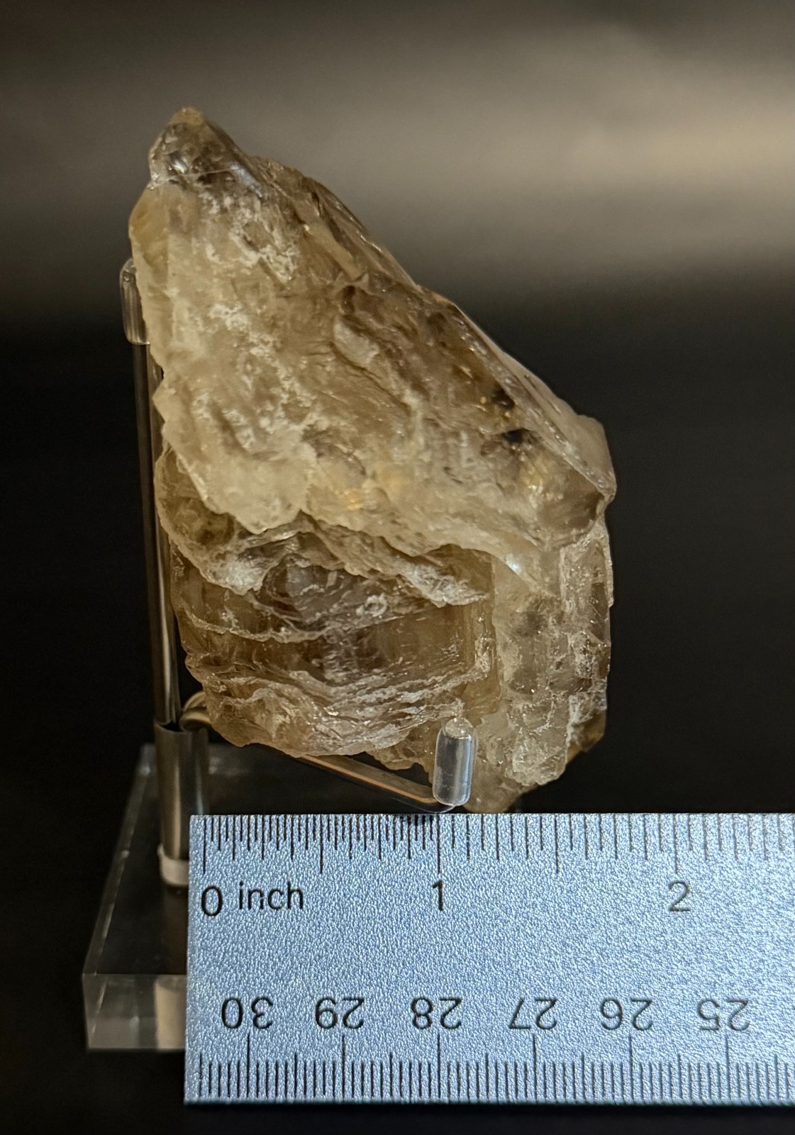 BG3 Skeletal Smoky Quartz – Elestial – Fenster – Piaui, Brazil – Metaphysical