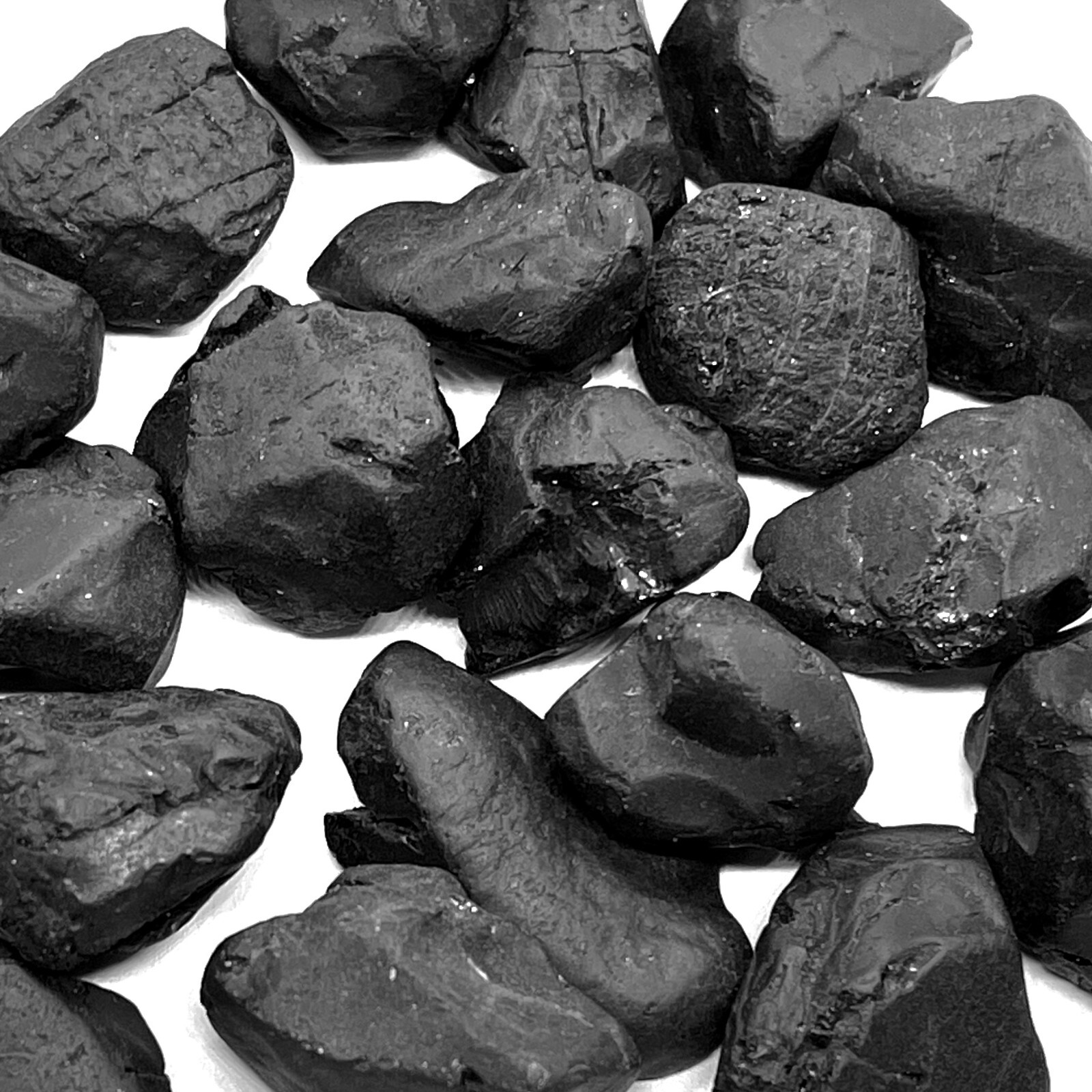 Natural Raw Black Spinel 16-20 mm Rough Nuggets For beads/cabochon