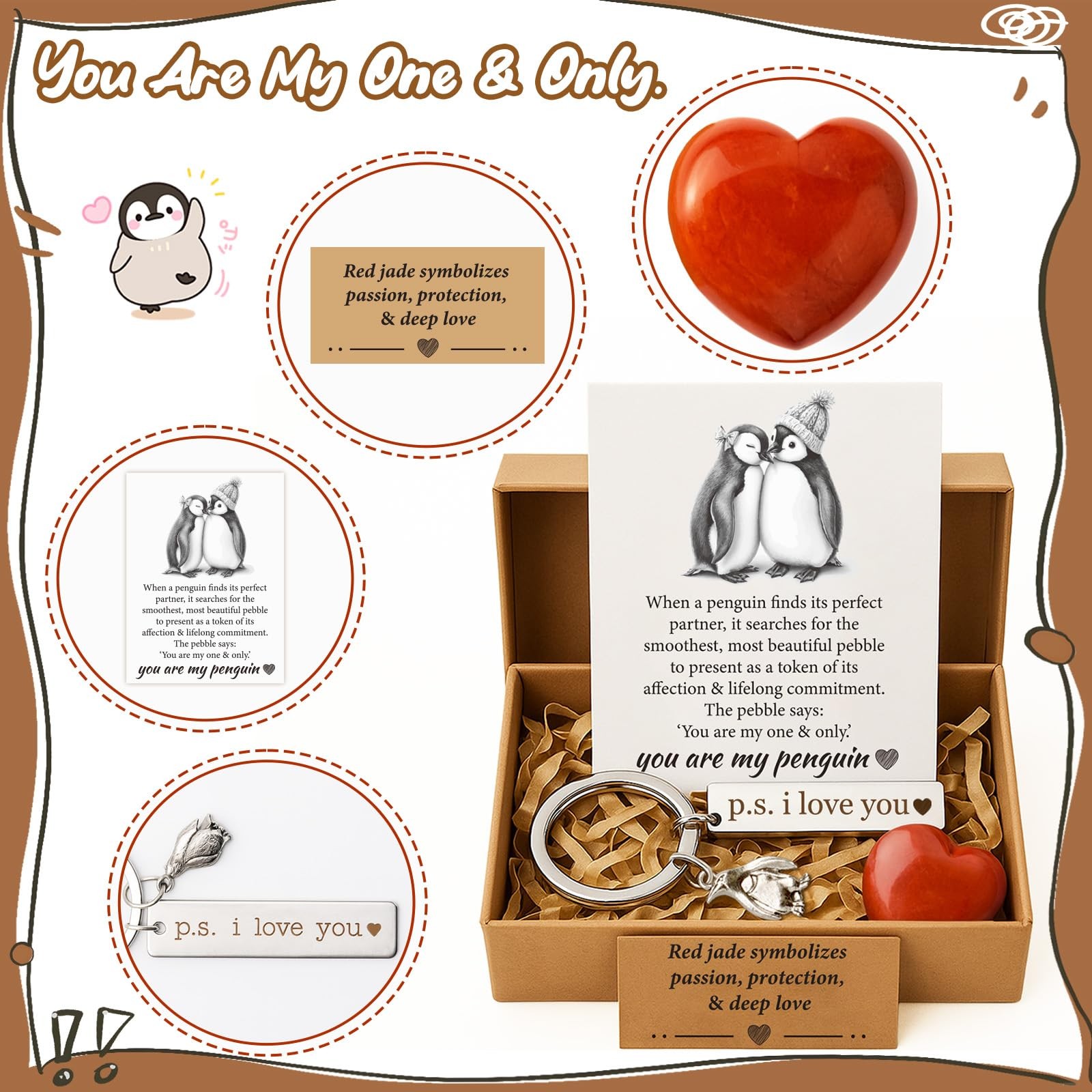 “Romantic I Love You Gifts for Her Him, Perfect for Anniversary Birthday”
