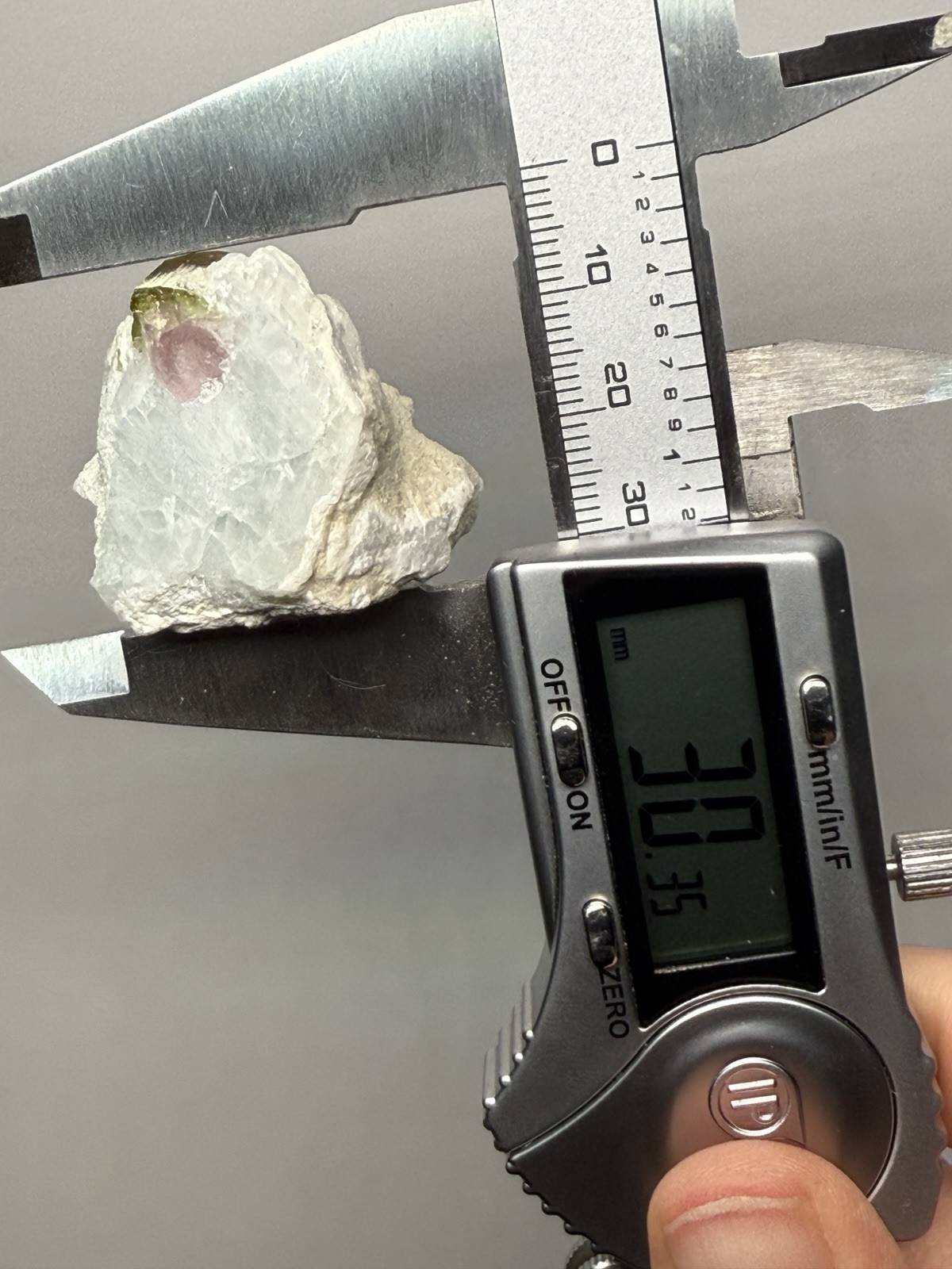Watermelon Tourmaline on Matrix | Collector Mineral Specimen | Pakistan
