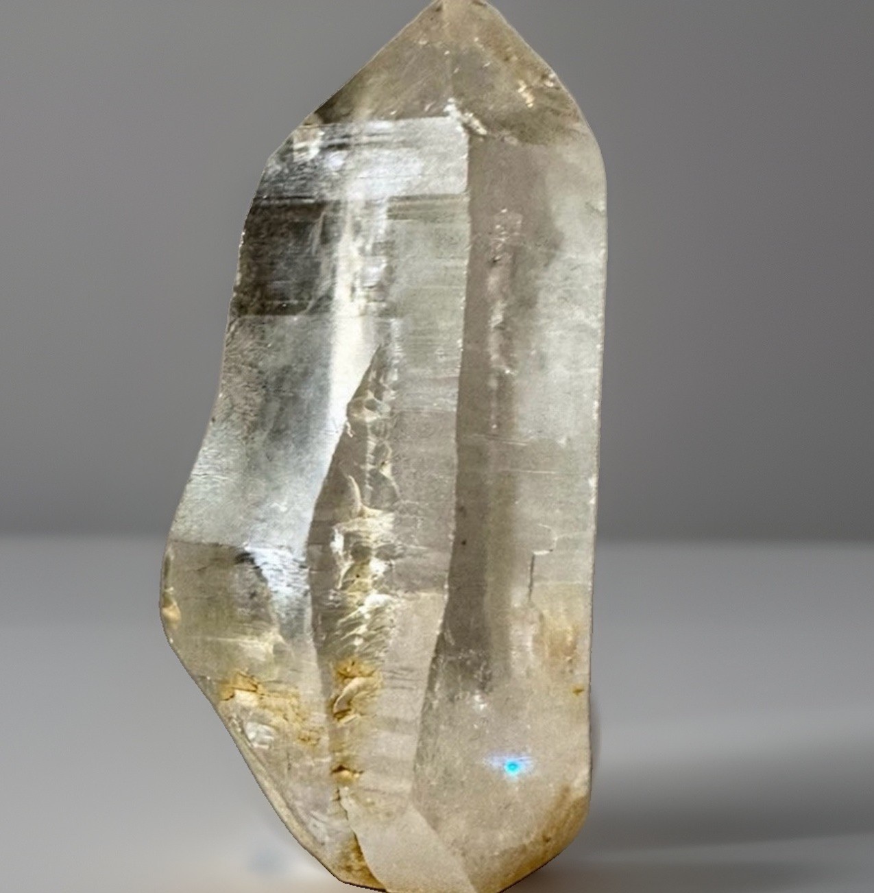 “Champagne Alpine Gate”Hashupi Golden Himalayan Quartz Pakistan Crystal Specimen