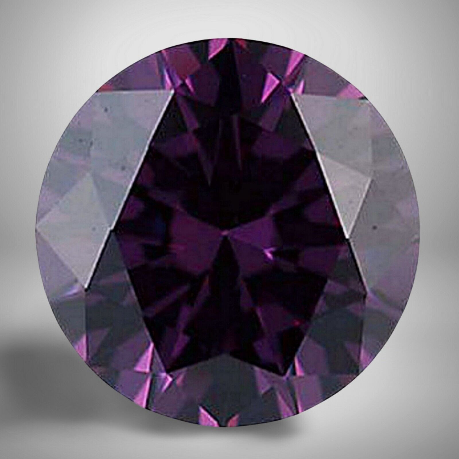 Amethyst Round Cut Gemstone 0.50 Cts – 5 mm Flawless Precious Jewelry Gem
