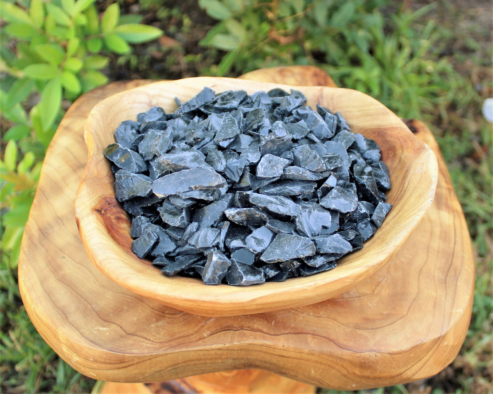 Black Obsidian Rough Natural Crystal Chips 0.5 – 1″ Obsidian Wholesale Bulk Lots