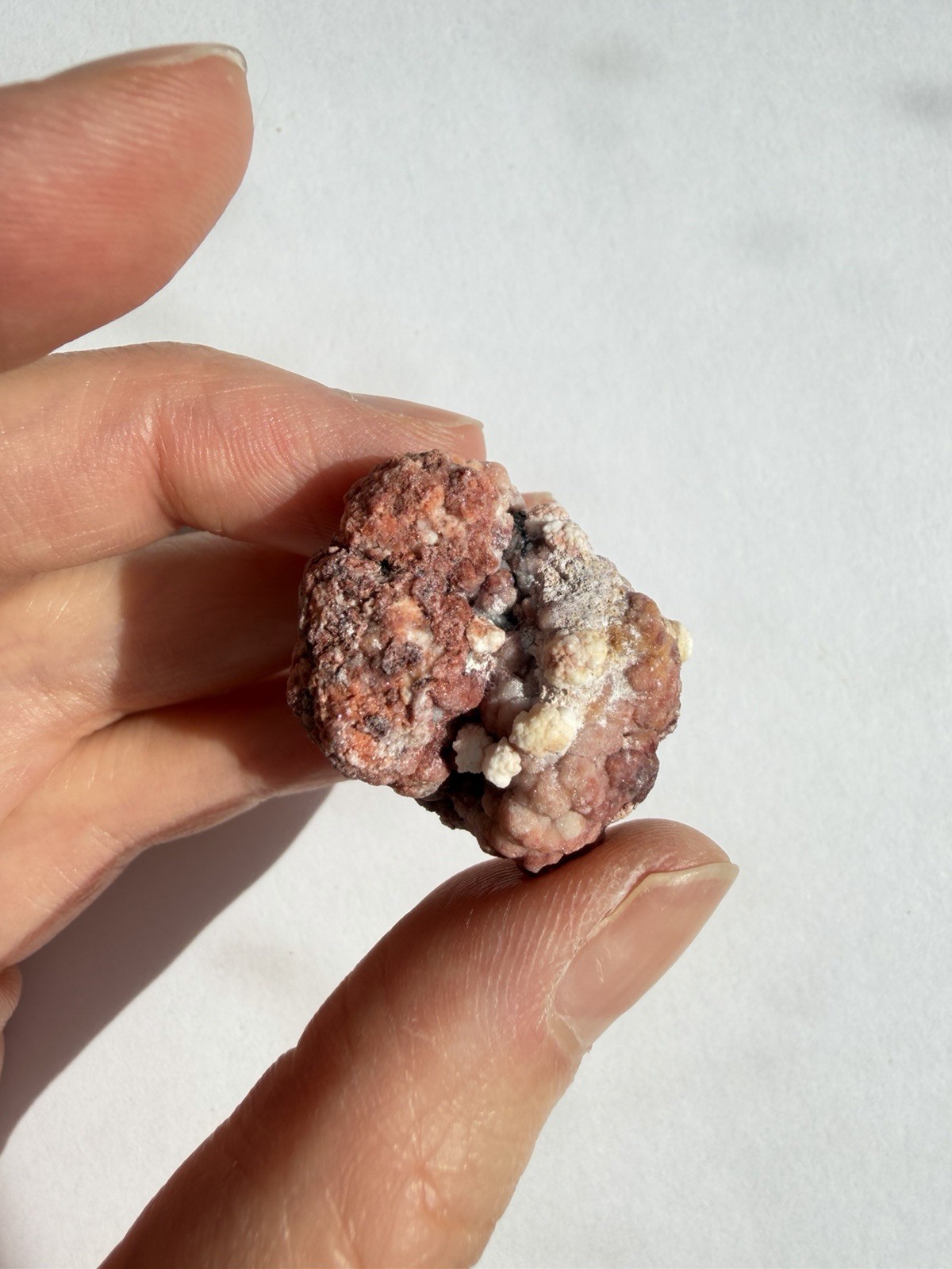 Set Of 3 Specimens: 2 Colorful Popcorn Selenite Gypsum and 1 Creedite from China