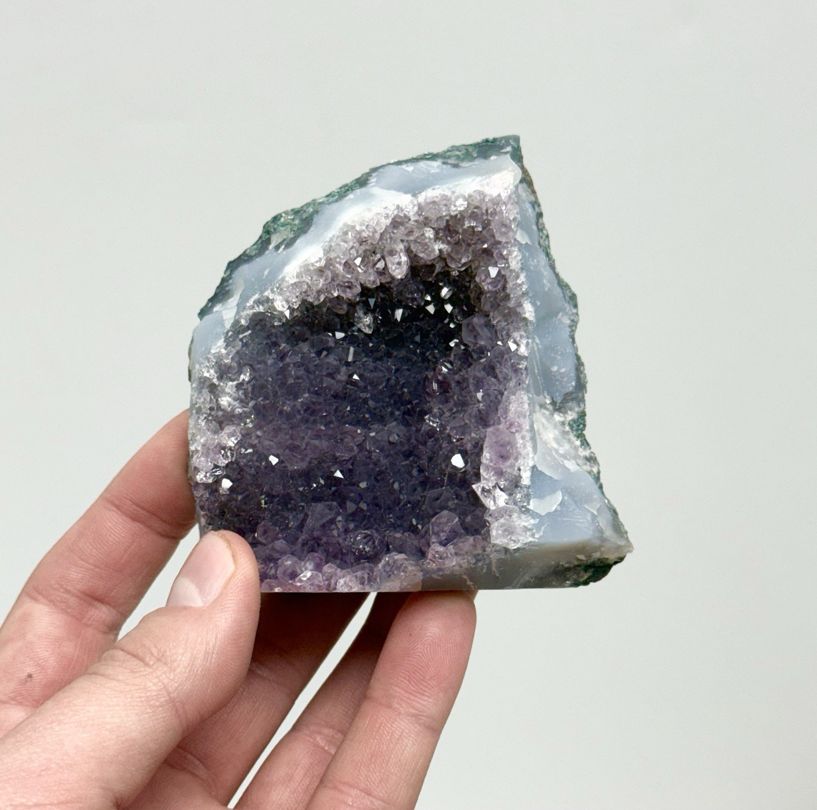 Large Amethyst Cluster Cut Base Natural High Quality Purple Crystal Quartz Geode