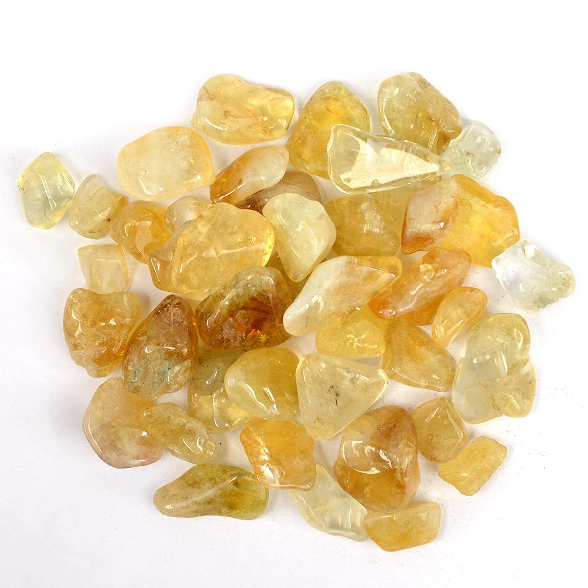 Natural Citrine Tumbled Stone Raw Rough Stones for Reiki Healing Vastu