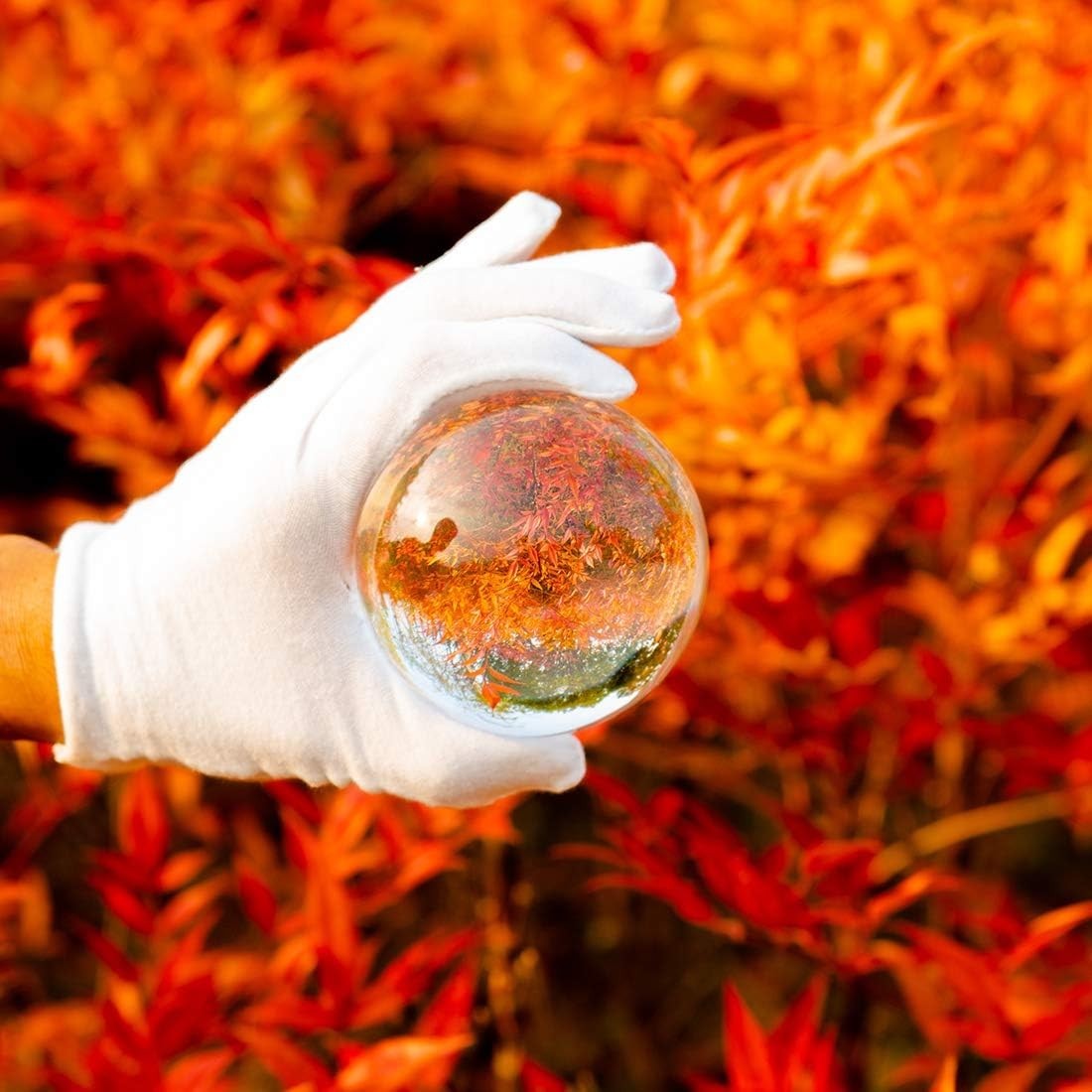 4.7 inch Clear Glass Ball for Divination and Decoration