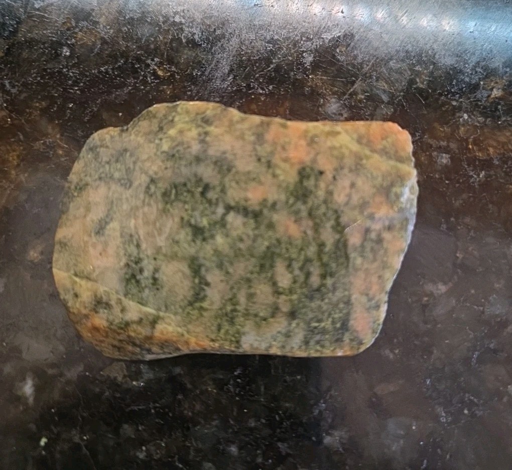 Unakite Natural Lake Michigan – Pink & Green Epidote Granite Jasper Rock
