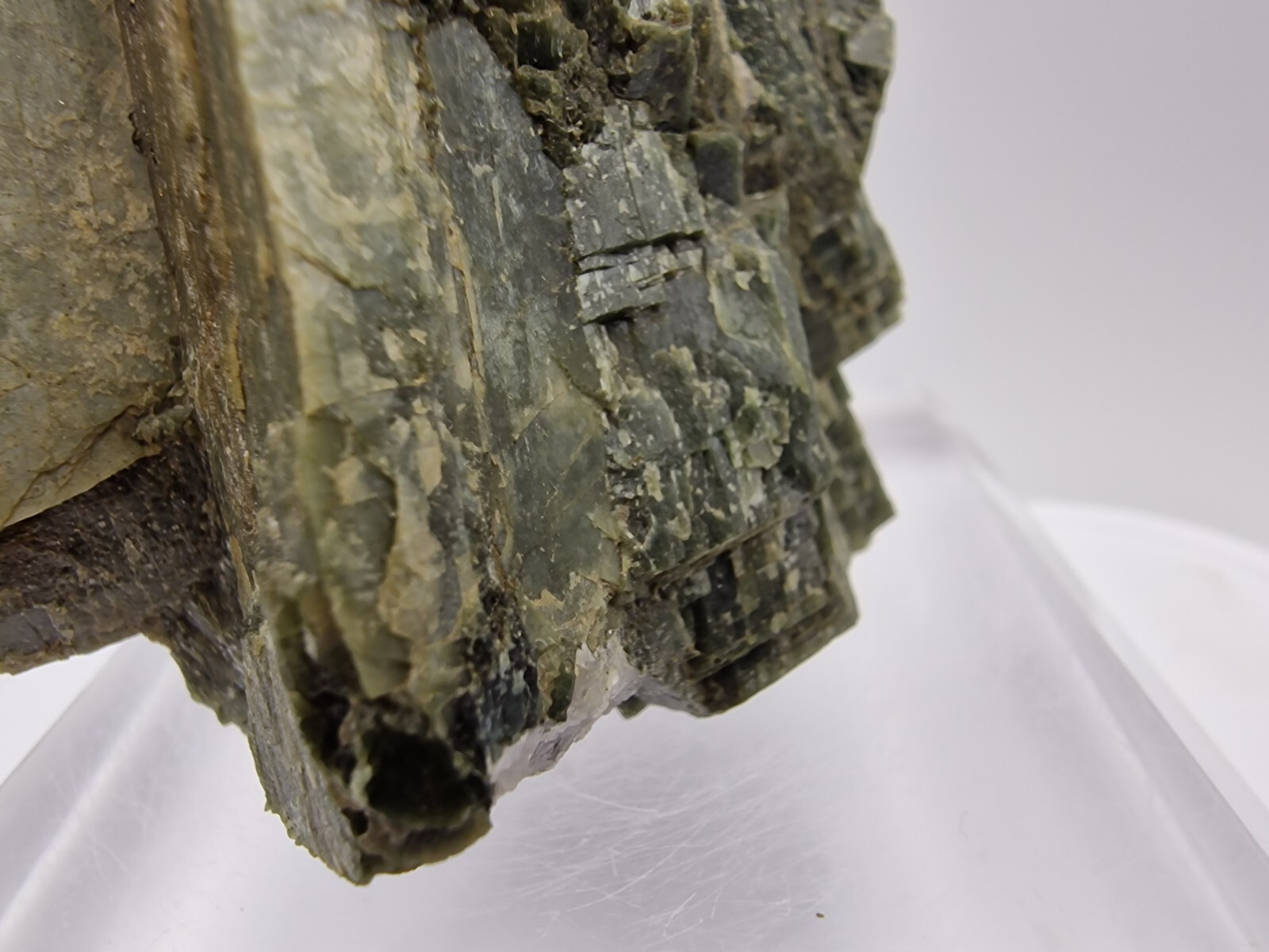 Malacolite ( Diopside var ) From Leijel Mine , Örebro Län , Sweden