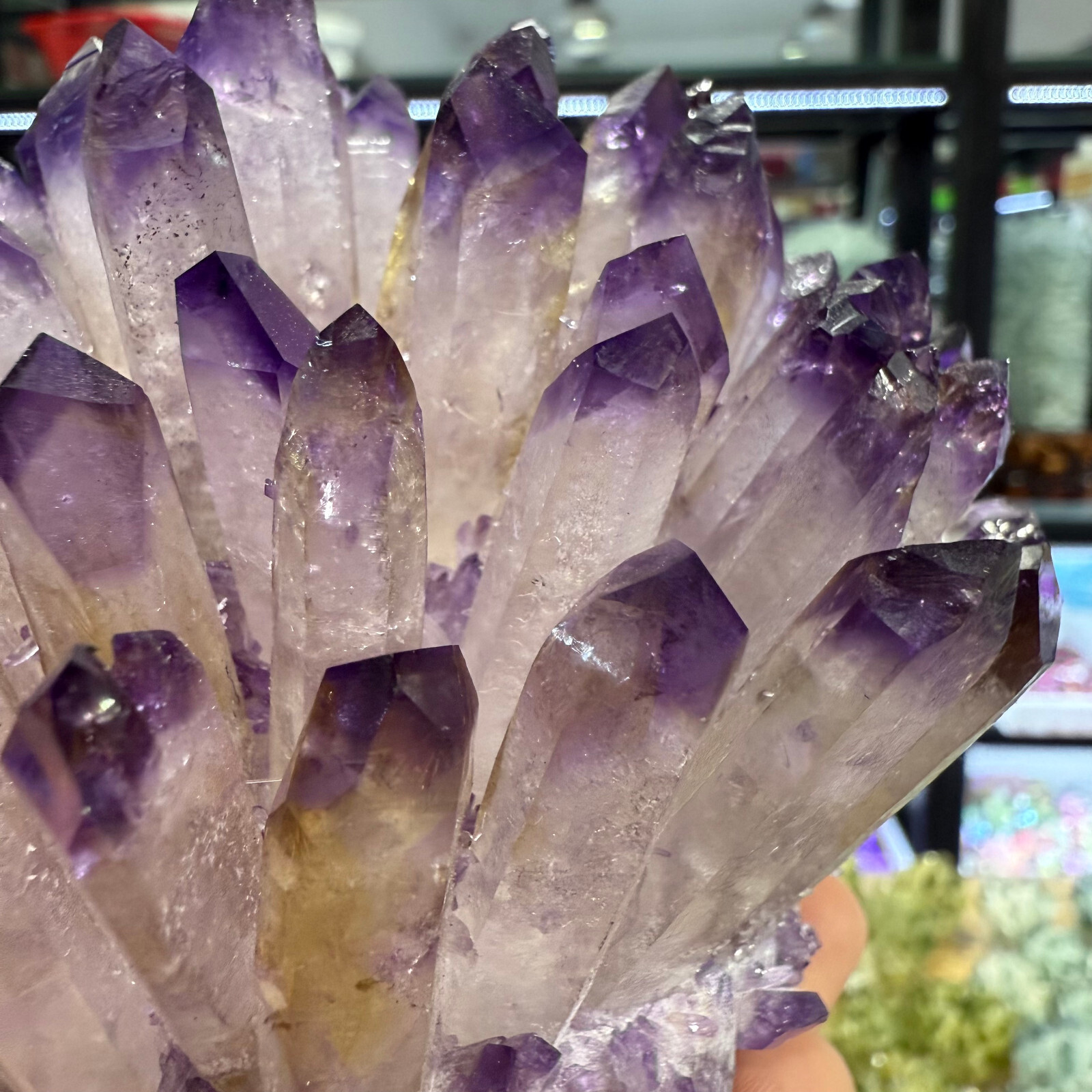 800g+ Natural Amethyst Quartz Cluster Crystal Mineral Healing Rock Stone1pc