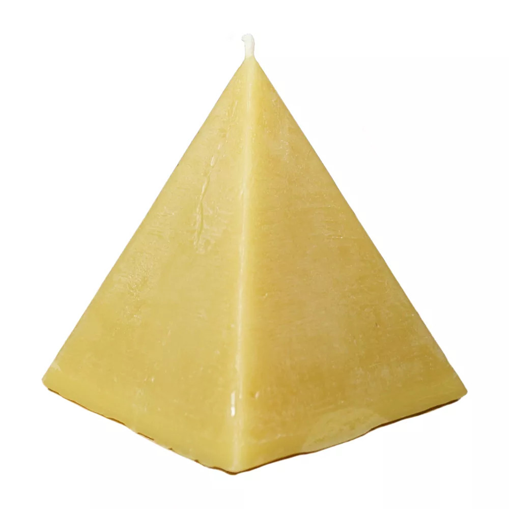 Beeswax Pyramid Candles Home Decor Australian Made