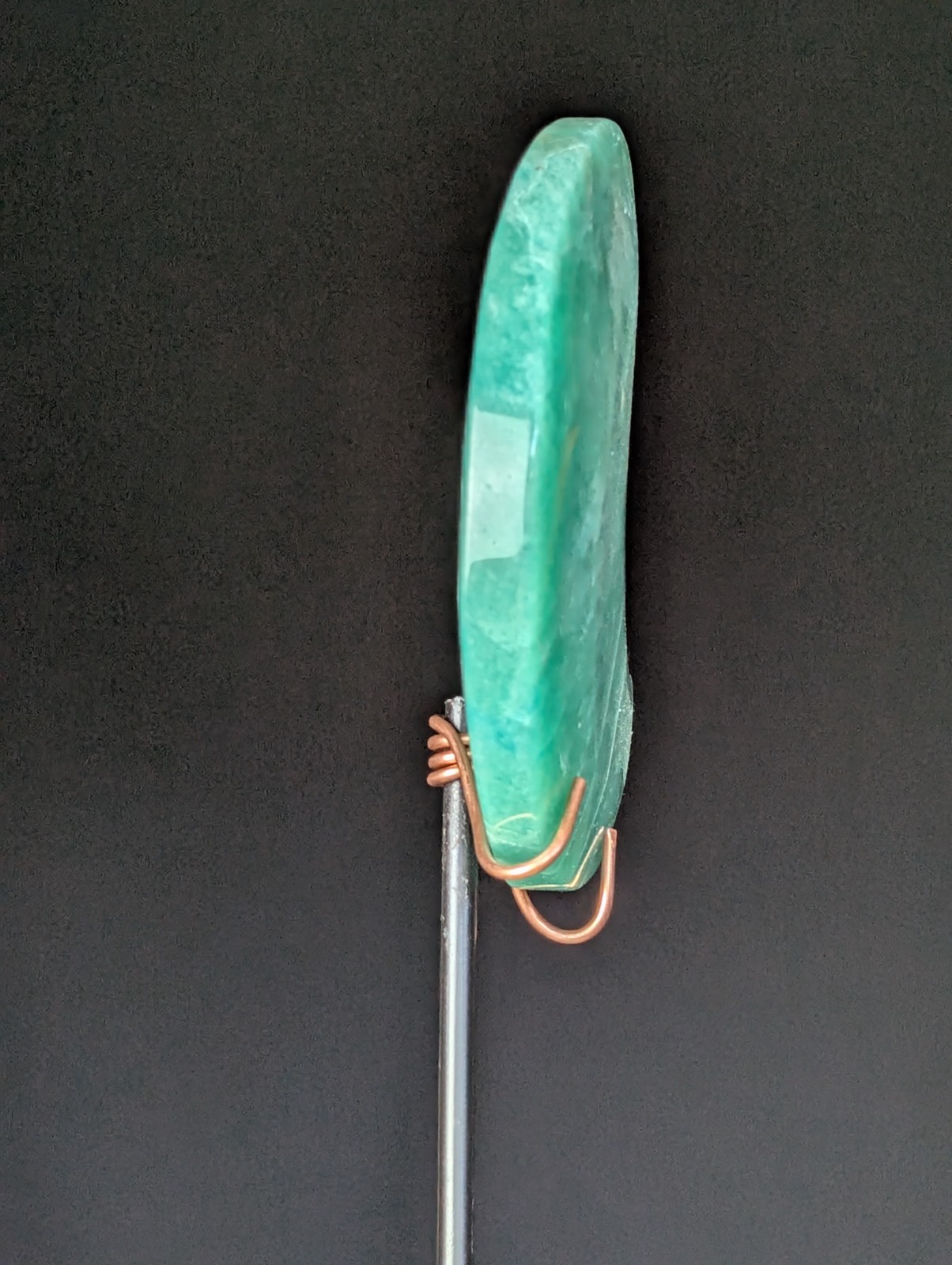 Amazonite Moon Carving Crystal Gemstone Chakra Reiki