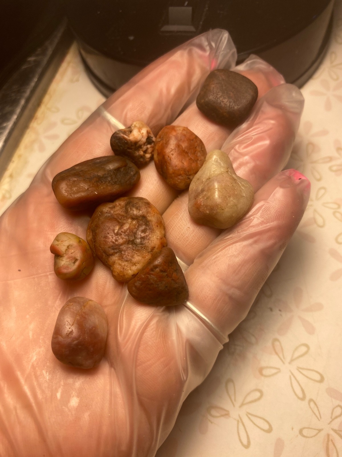 multiple colors of agate beautiful colors
