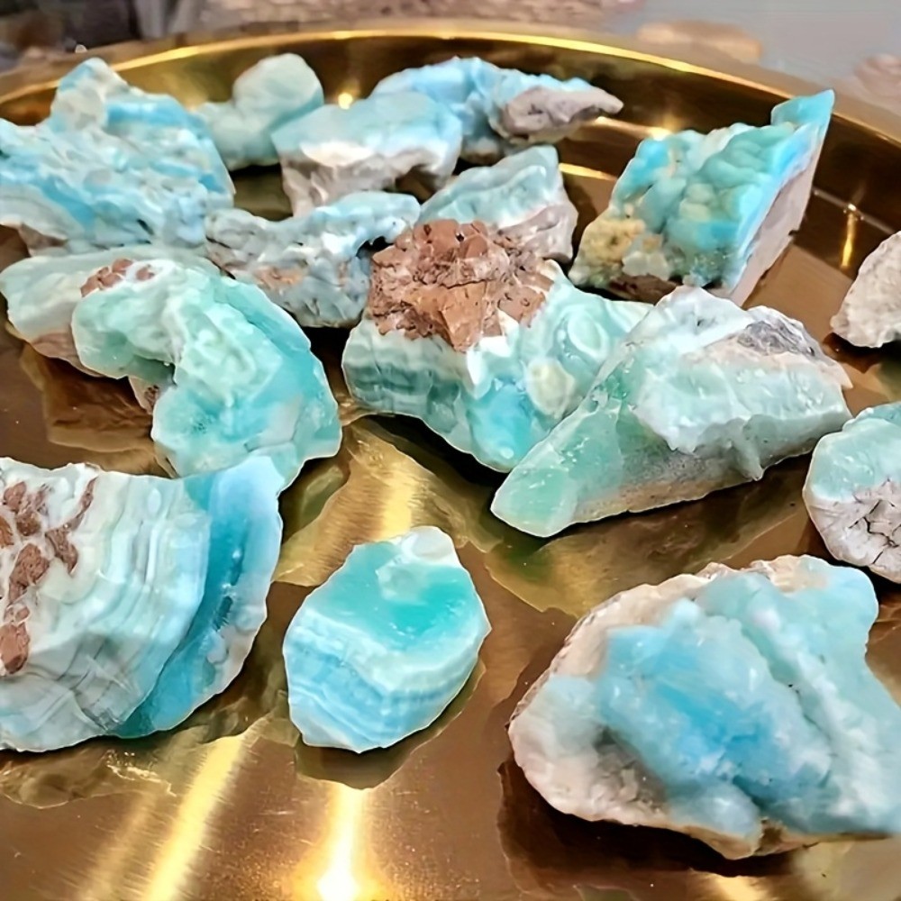 Random Irregular Hemimorphite Mineral Raw Stone Specimen Healing Decor Gift