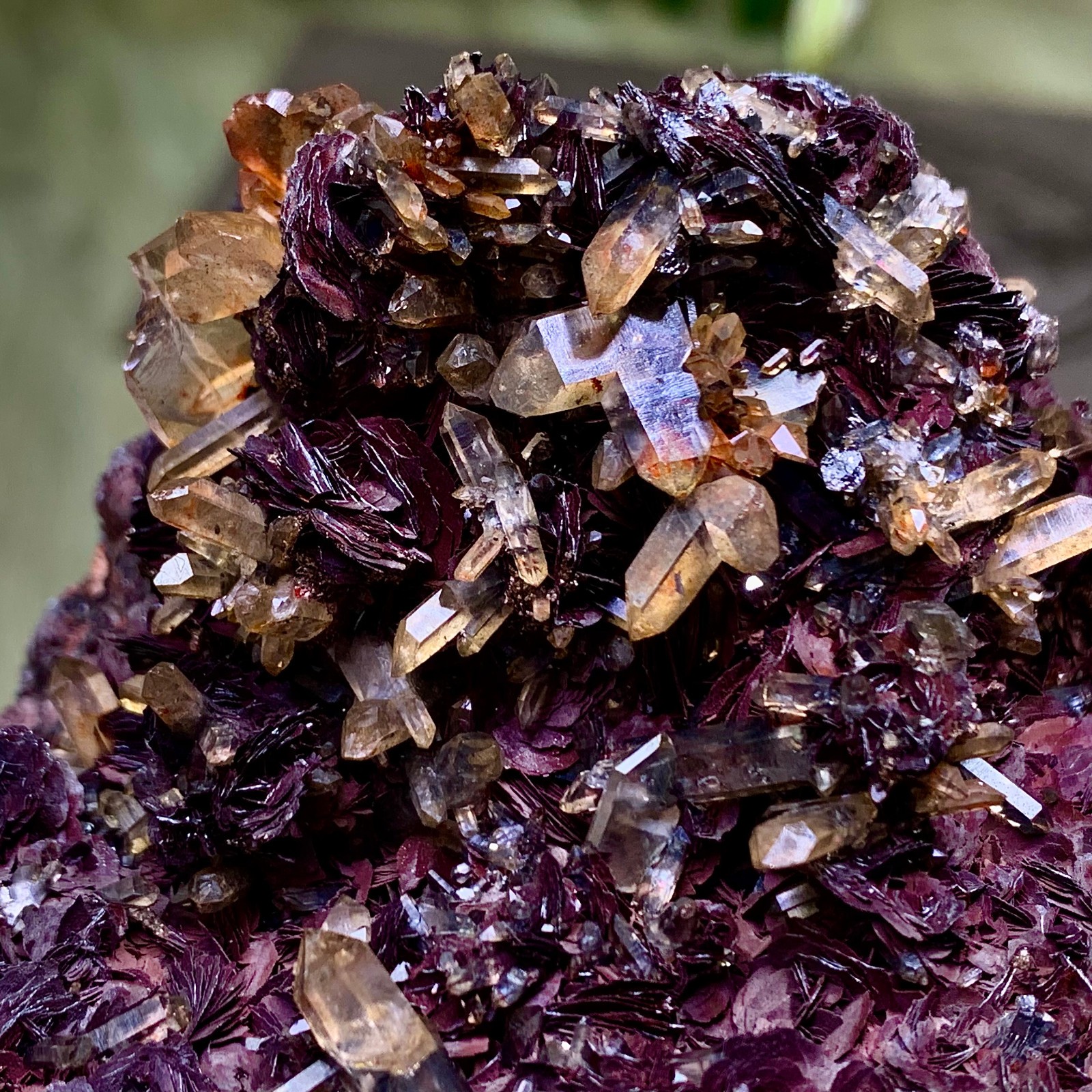 3.5LB Natural Crystal Specularite Hematite Specular Iron Quartz Mica Collectors