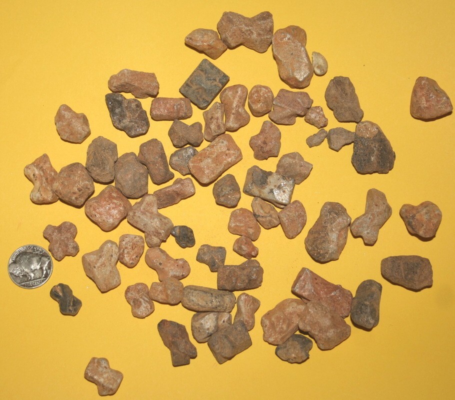 24 Staurolite crystals from United States