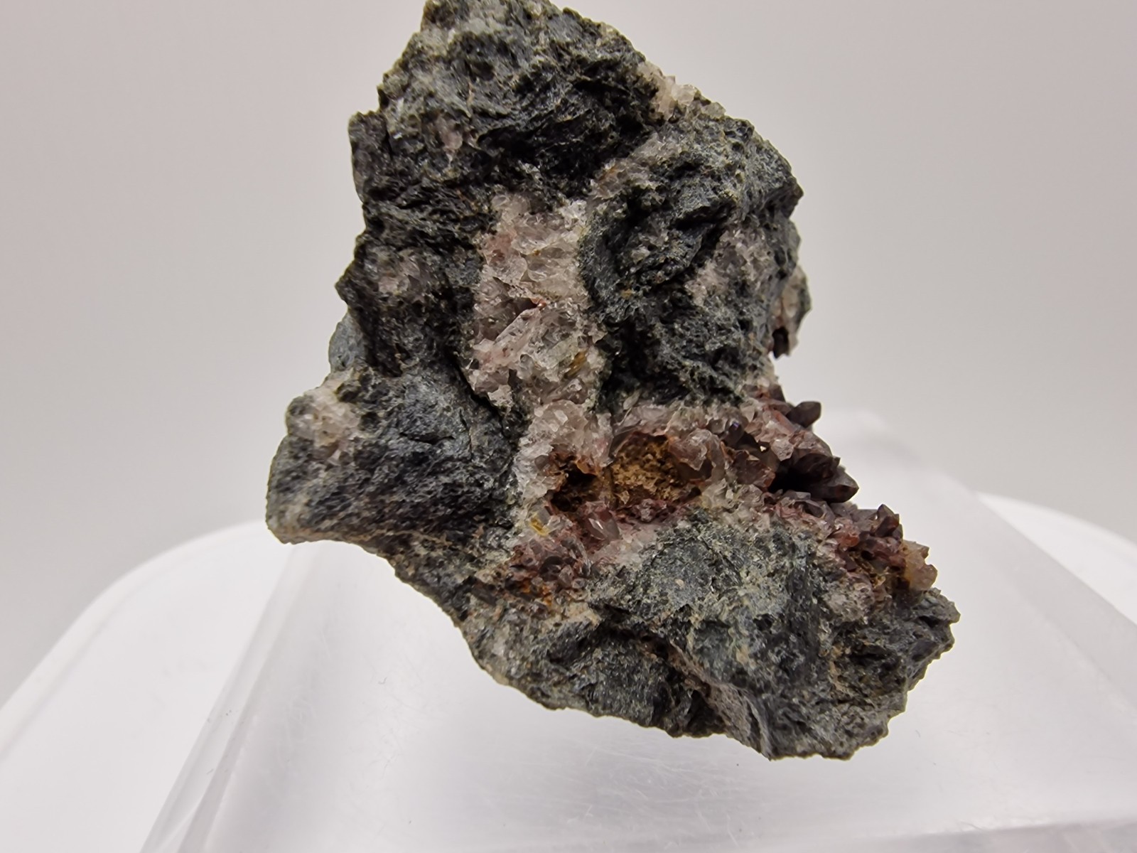 Smoky Quartz Crystals From Ställberg Mines , Strasså , Örebro län , Sweden
