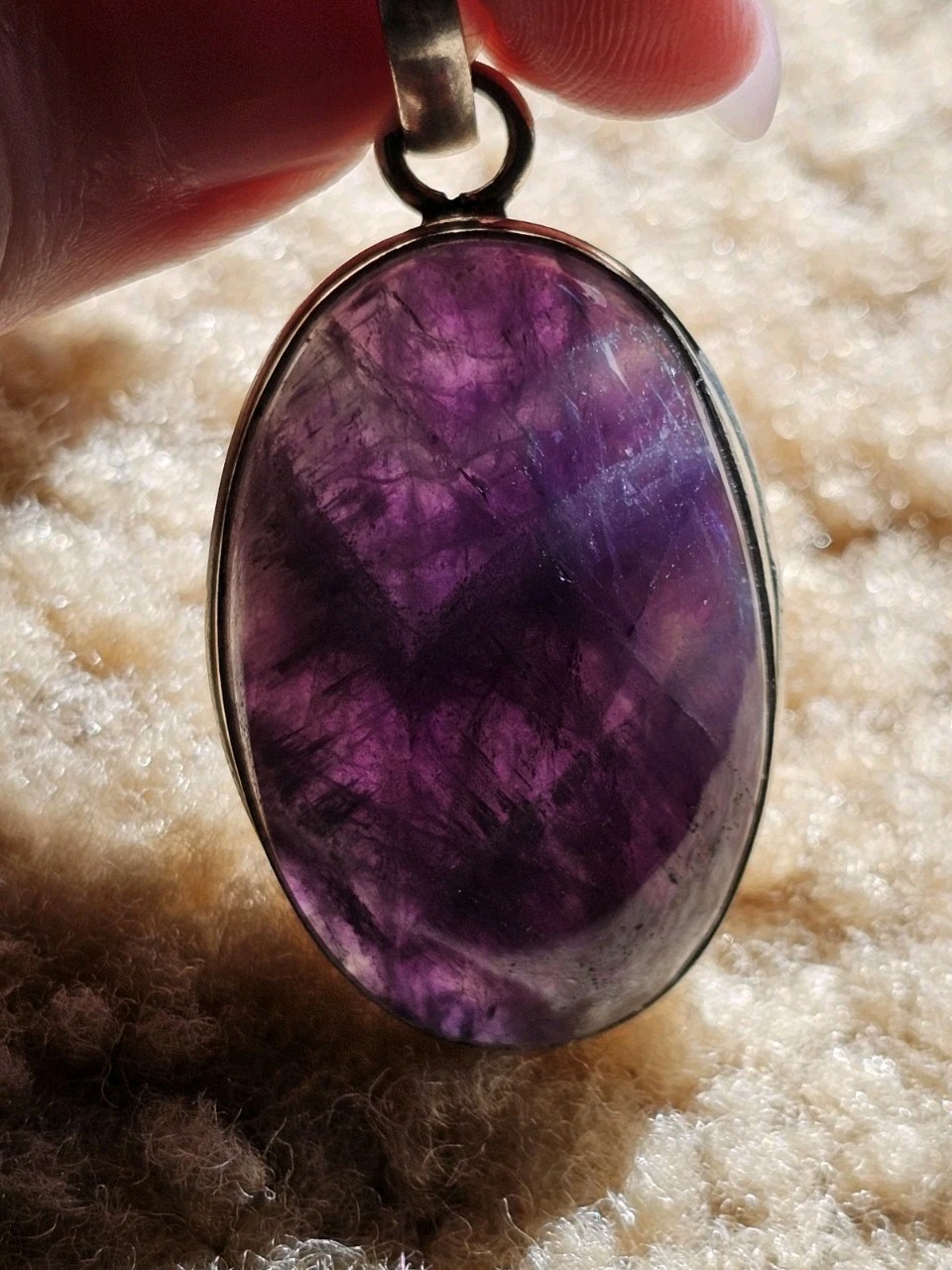 Amethyst Pendant, Crystals & Stones, Mineral Specimen, Metaphysical Healing