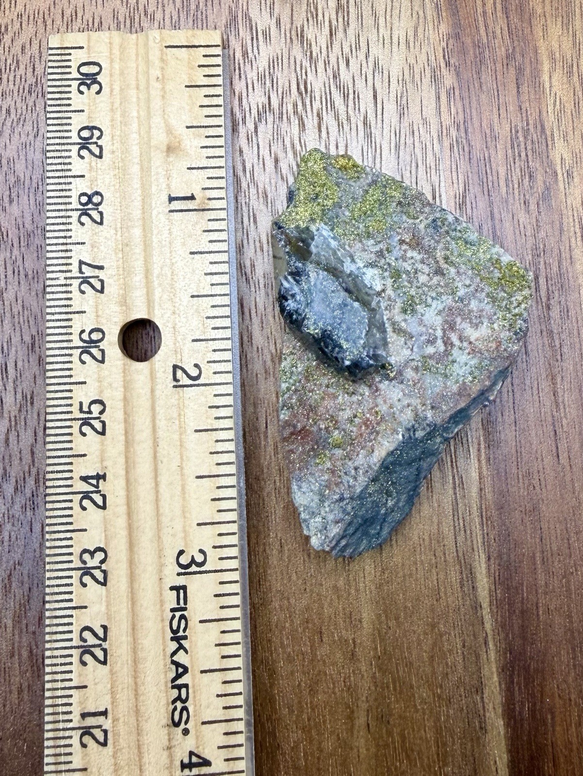 Crystal 30g Garden Quartz On Matrix With Chalcopyrite Specimen Mineral Raw