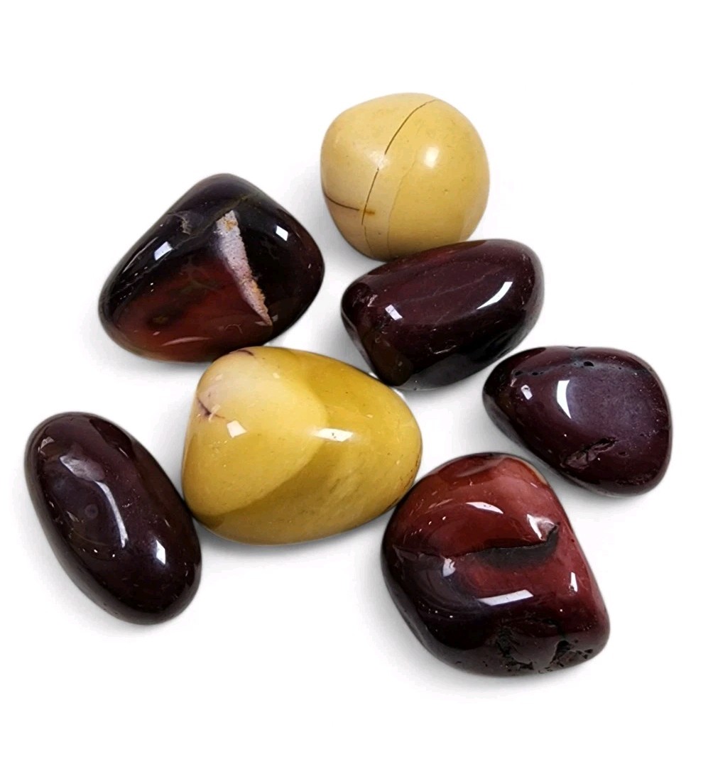 Mookaite Jasper Polished Stones Morocco 68.1 grams