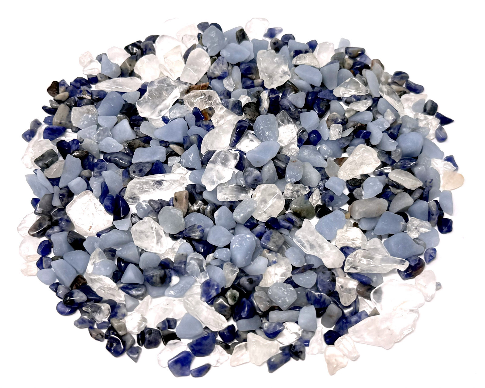 Positive Energy Chip Mix – Semi Tumbled Gemstone Chips 3 – 10 mm Wholesale Lots