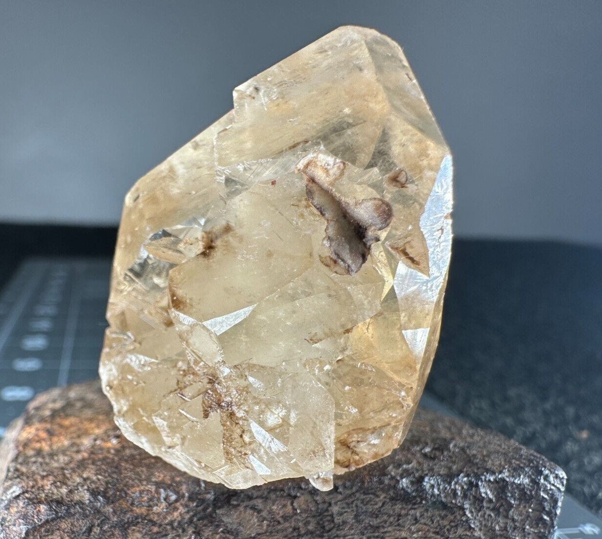 ➤ 1-3/4 Inch RARE CALCITE GROWTH Pleasant Ridge Rensselaer Indiana VIDEO➤828