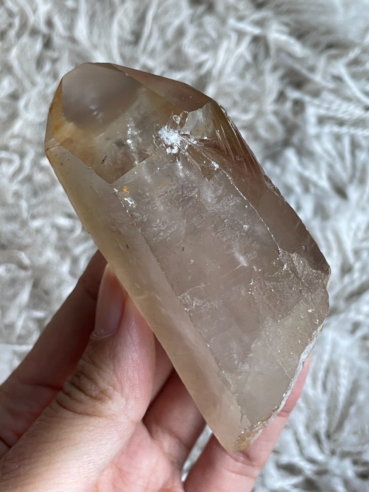 Natural Lemurian Quartz Crystal – Raw High-Quality Lemurian Seed Quartz (LH)