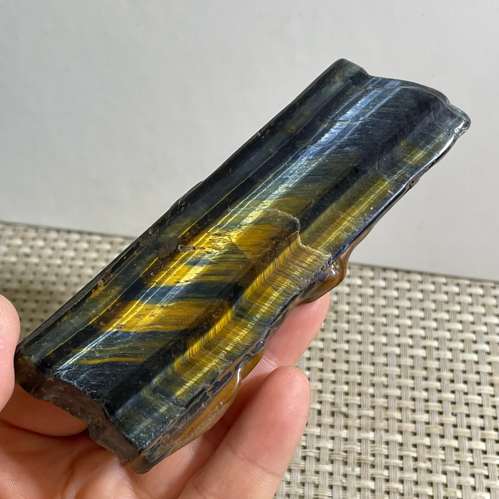 88g tiger’s-eye Rough Raw Stone Rock Specimen Reiki healing