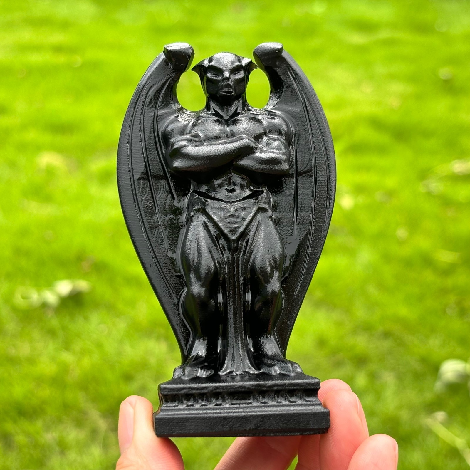 3″+ Top Natural Obsidian Quartz skull carved Hallowe Crystal Skull reiki healing