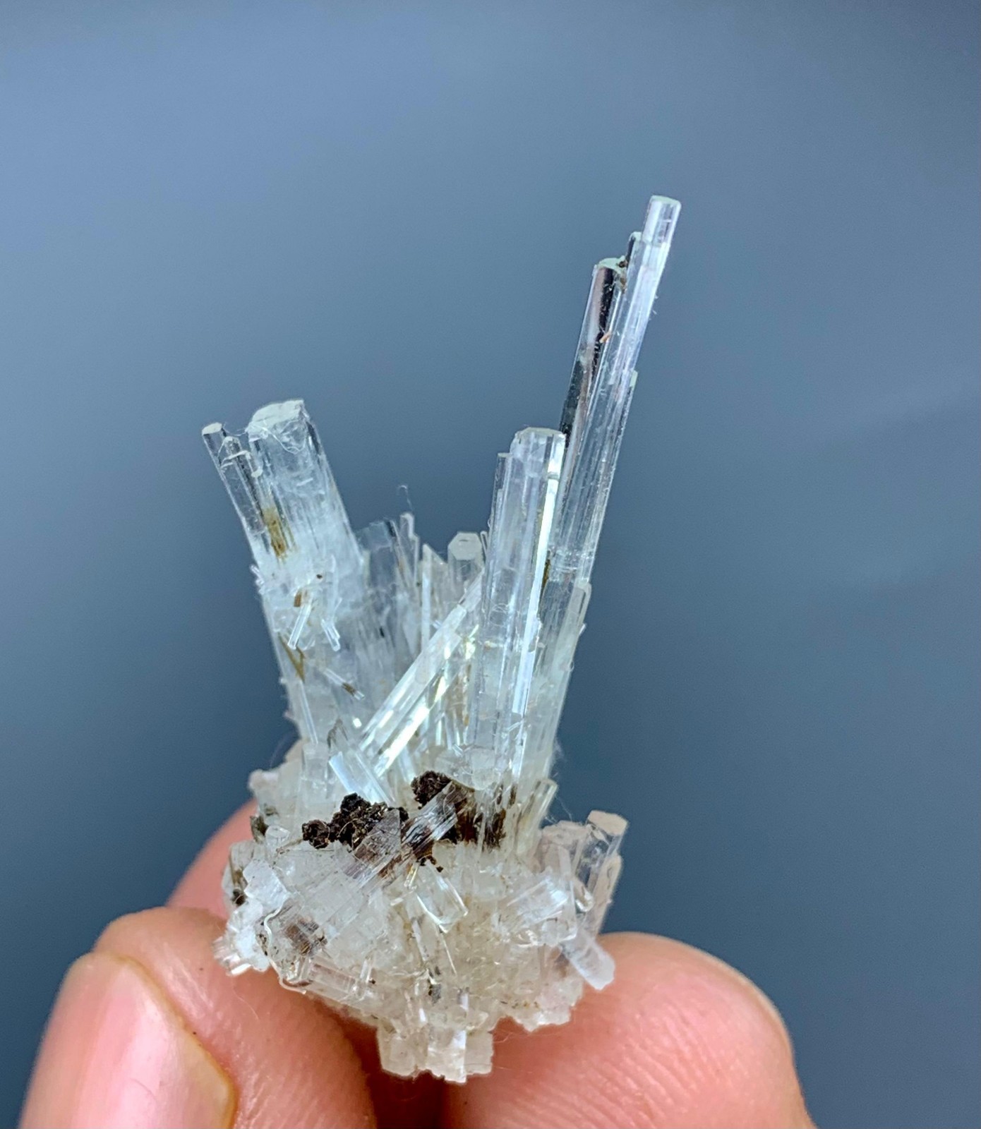 15 Carat Aquamarine Crystal Bunch Specimen From Skardu Pakistan