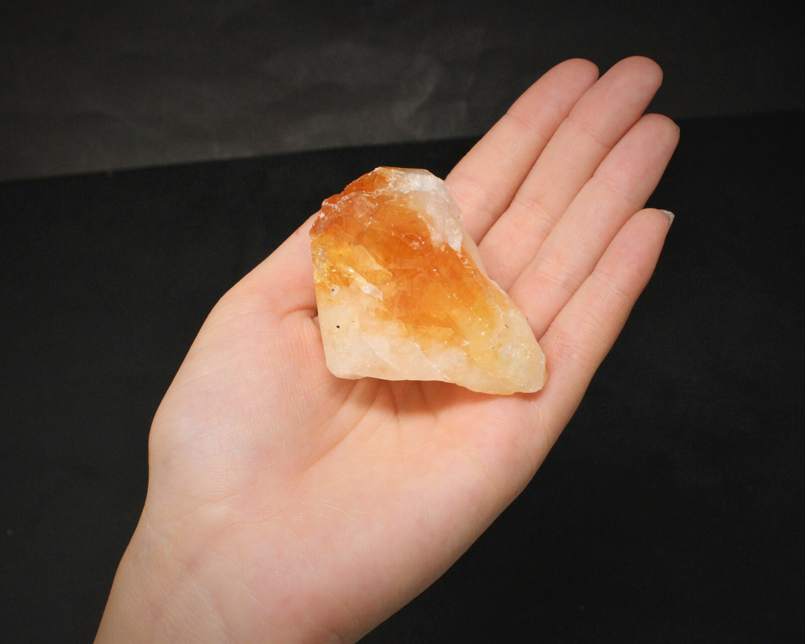 LARGE Rough Citrine Crystal, Raw Gemstone Rock (Gold / Yellow , 2″ – 3″)