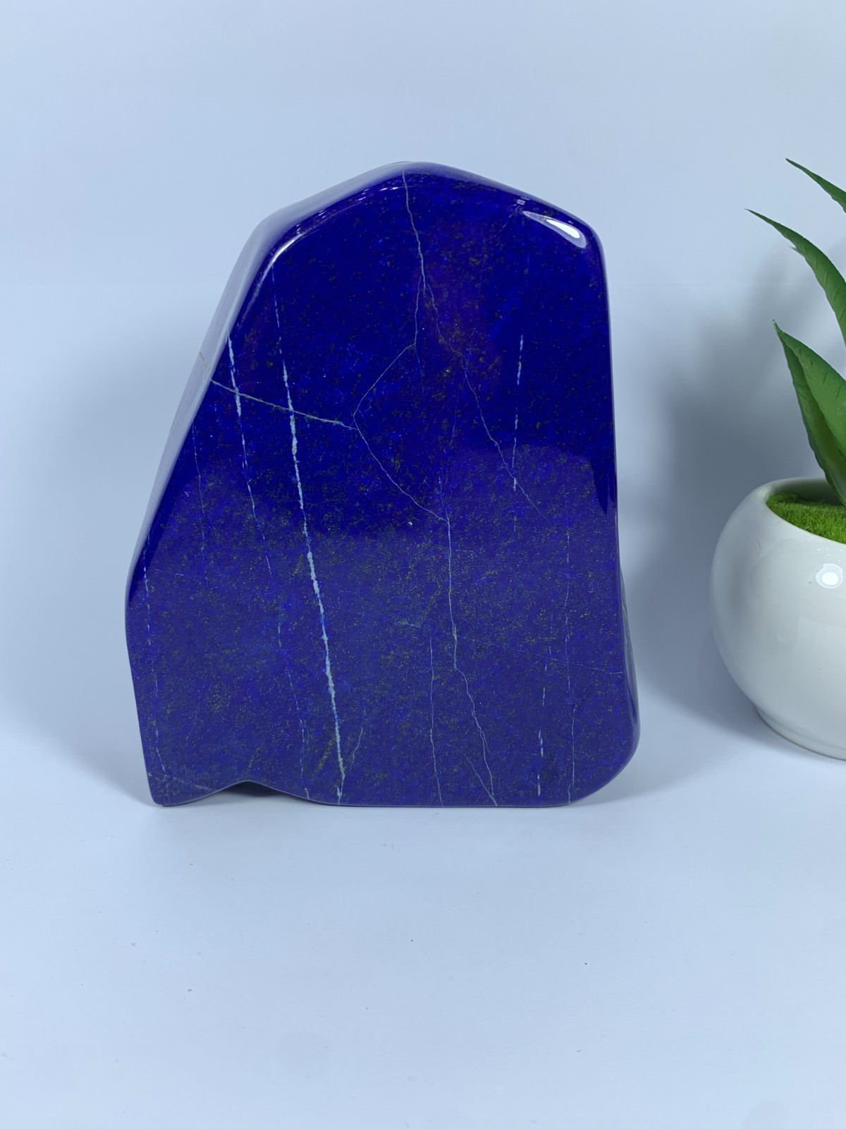 1.80kg AAA Lapis Lazuli Freeform Polished Tumble, Healing Crystal Rough Specimen
