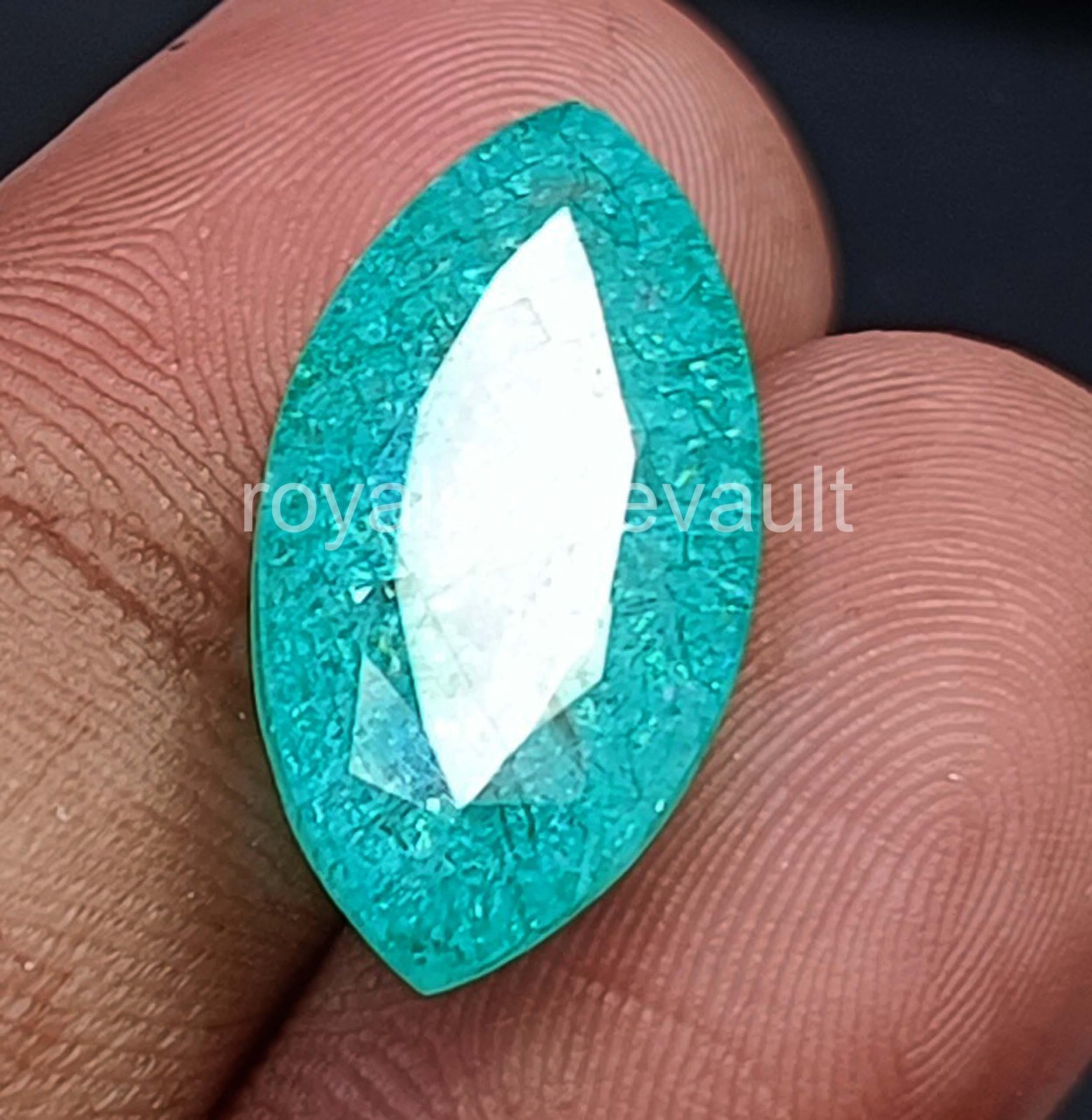 12.00 Ct Natural Green Emerald Marquise Shape Loose Gemstone IGL Certified 5AOI