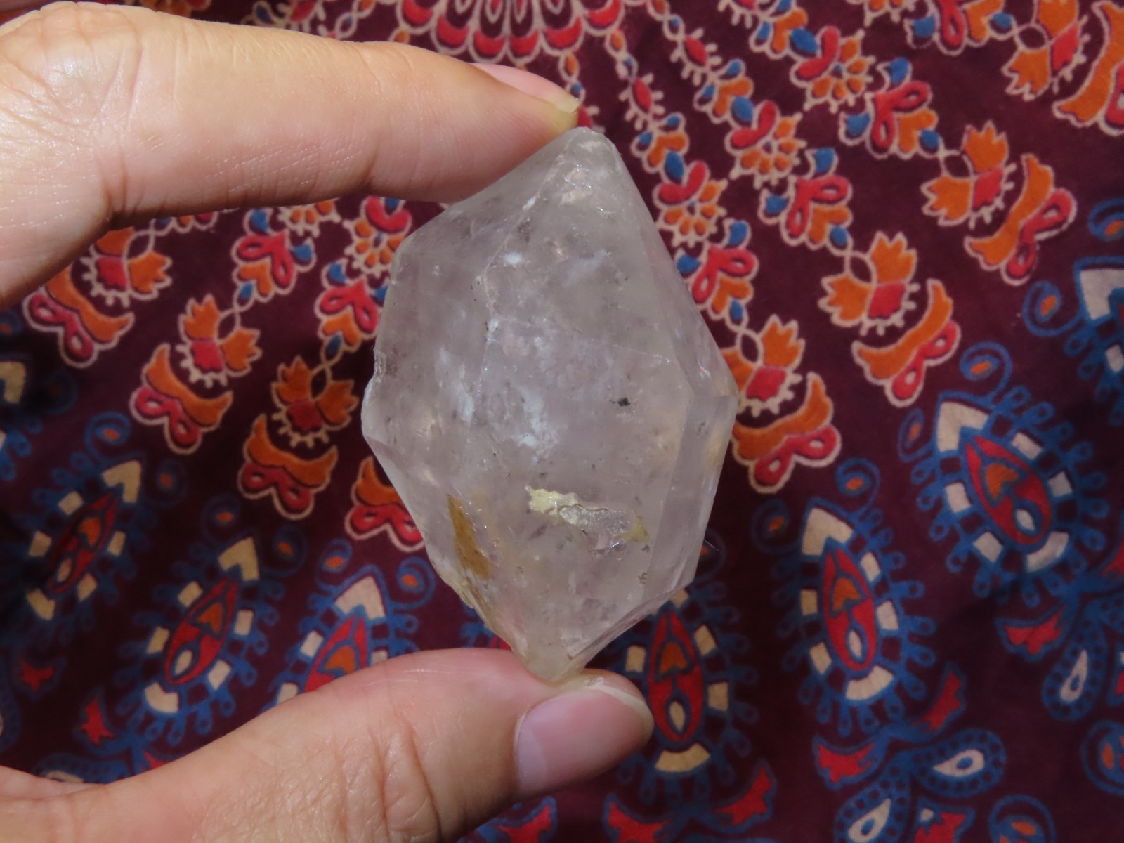 Nepal Himalayan Natural Raw Quartz Crystal Point Healing Crystal Wand (u1)