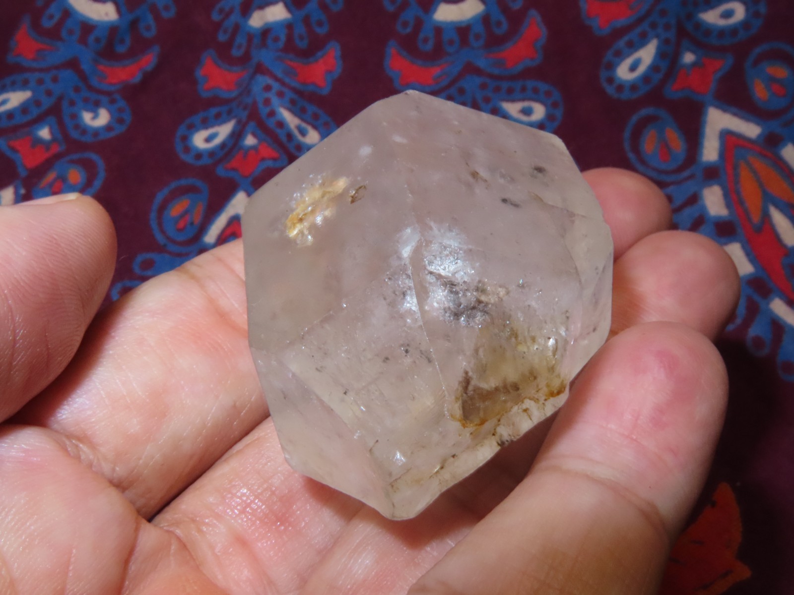 Nepal Himalayan Natural Raw Quartz Crystal Point Healing Crystal Wand (u1)