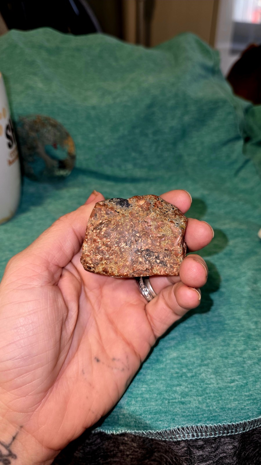 RARE KENTUCKY MINERAL SPECIMEN ROCK CRYSTAL LOT OF 5 CALCITE QUARTZ MICA GARNET
