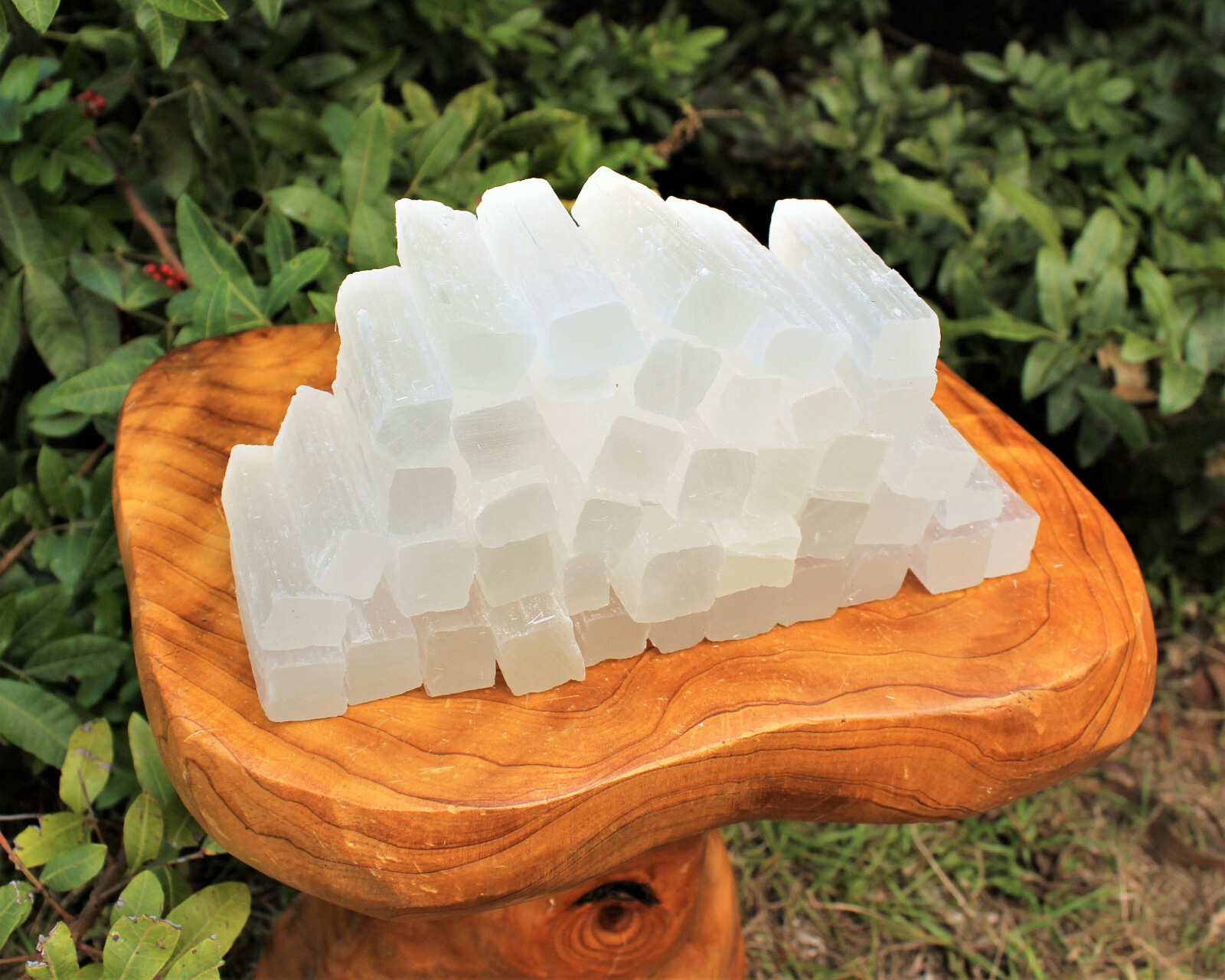 1/2 lb Bulk Wholesale Lot 2.5″ – 3″ Selenite Logs Crystal Sticks Wand Blade 8 oz