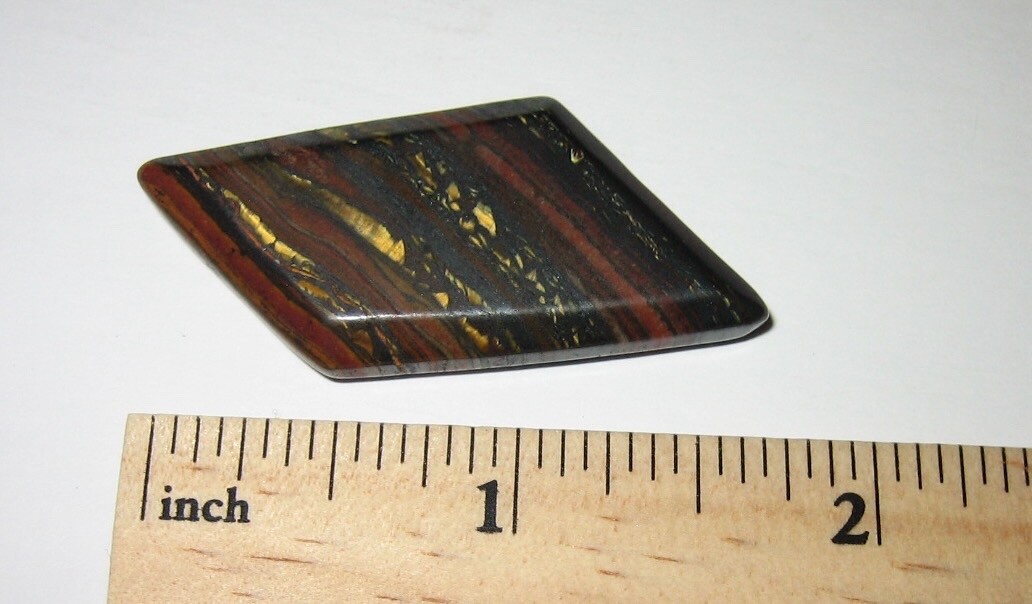 1.6″ TUMBLED POLISHED NATURAL TIGER IRON STONE MINERAL FROM AUSTRALIA ~ 12g *10
