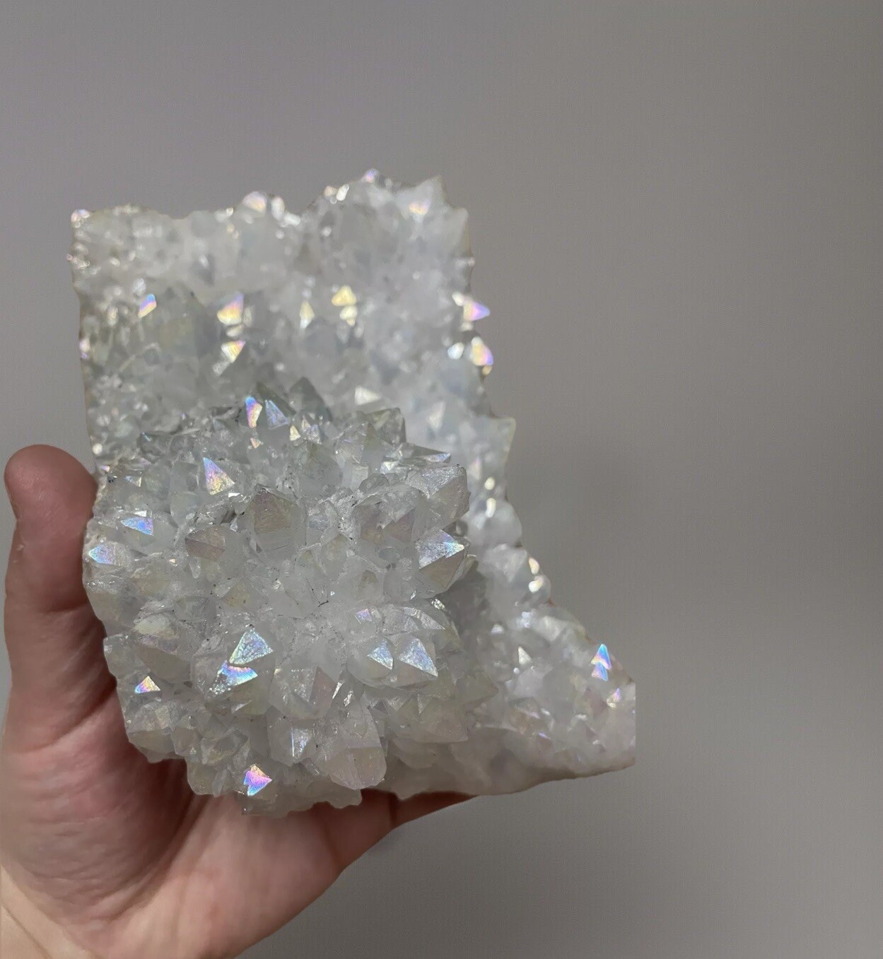 Angel Aura Quartz Cluster XL Crystal Energy Healing