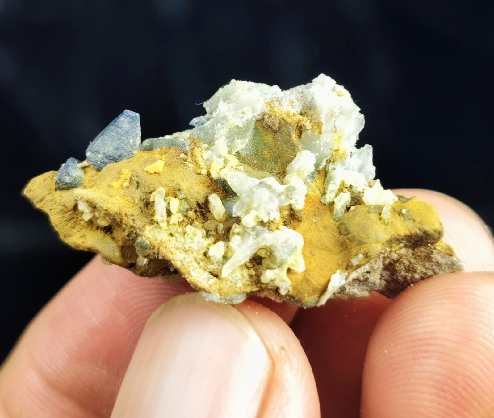 48 GM|Rare ANATASE Specimens with Quartz and albite combination|| 10 pieces lot
