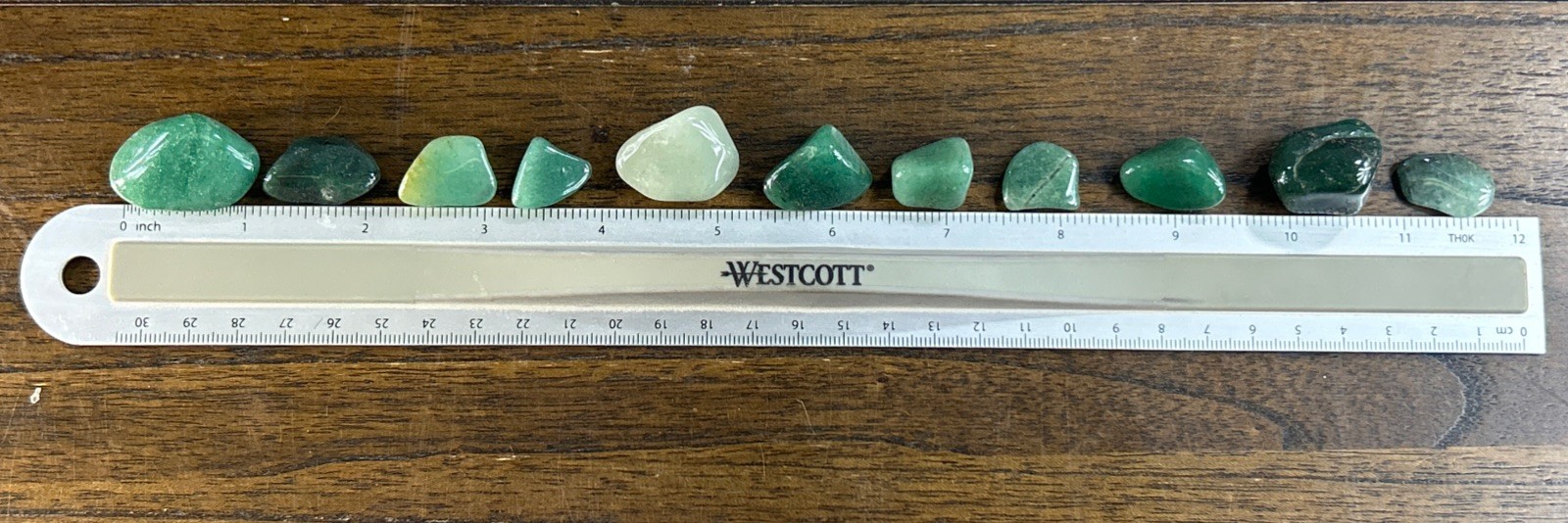Tumbled Green Aventurine Stones – Natural Polished Crystal – Multiple Weights