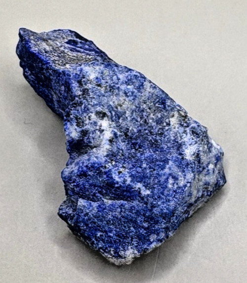 Natural Lapis Lazuli Rough Stone Deep Blue Mineral Specimen Collector Crystal